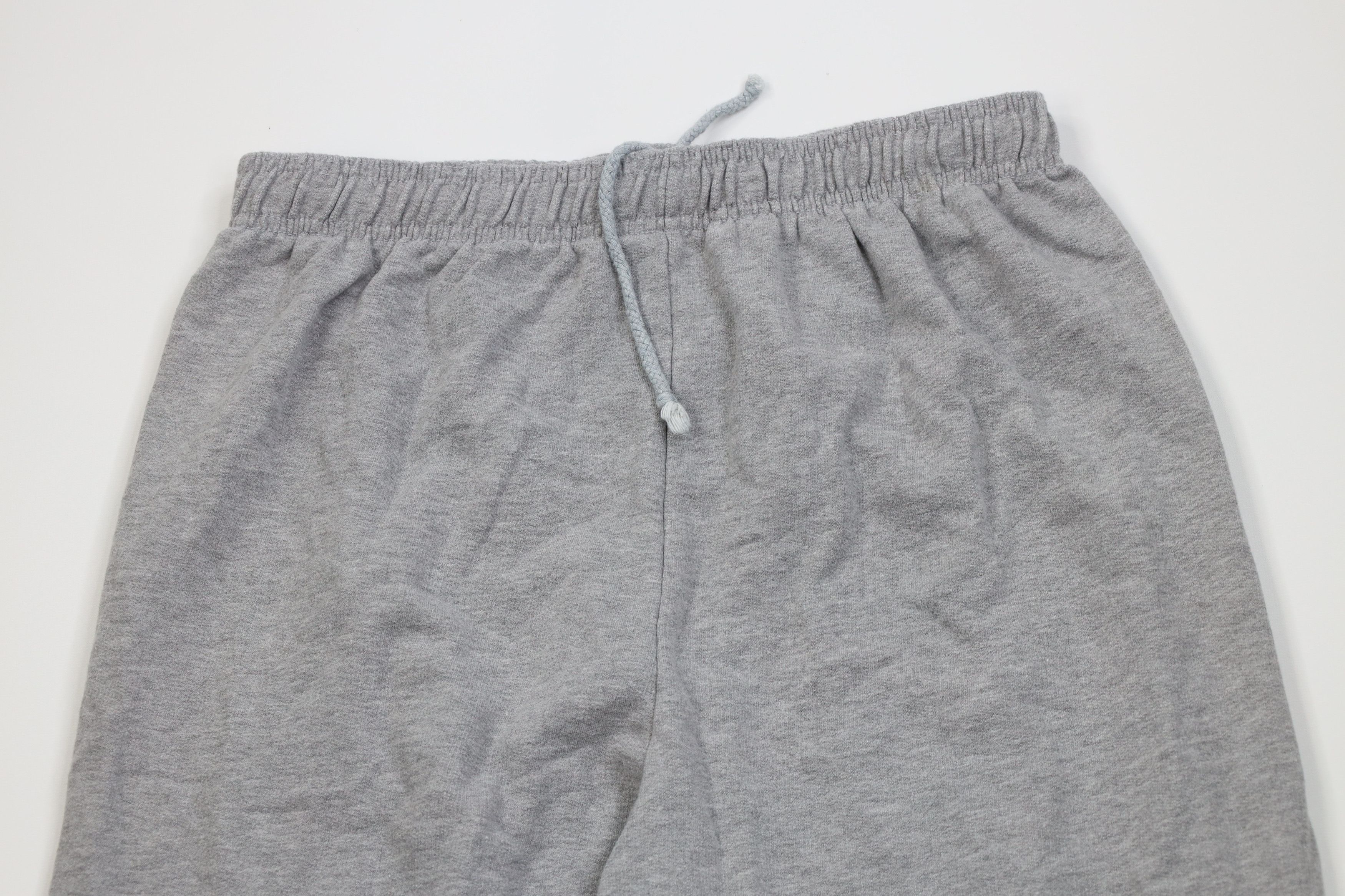 Vintage Vintage 90s Streetwear Cuffed Sweatpants Joggers Gray Size US 36 / EU 52 - 2 Thumbnail