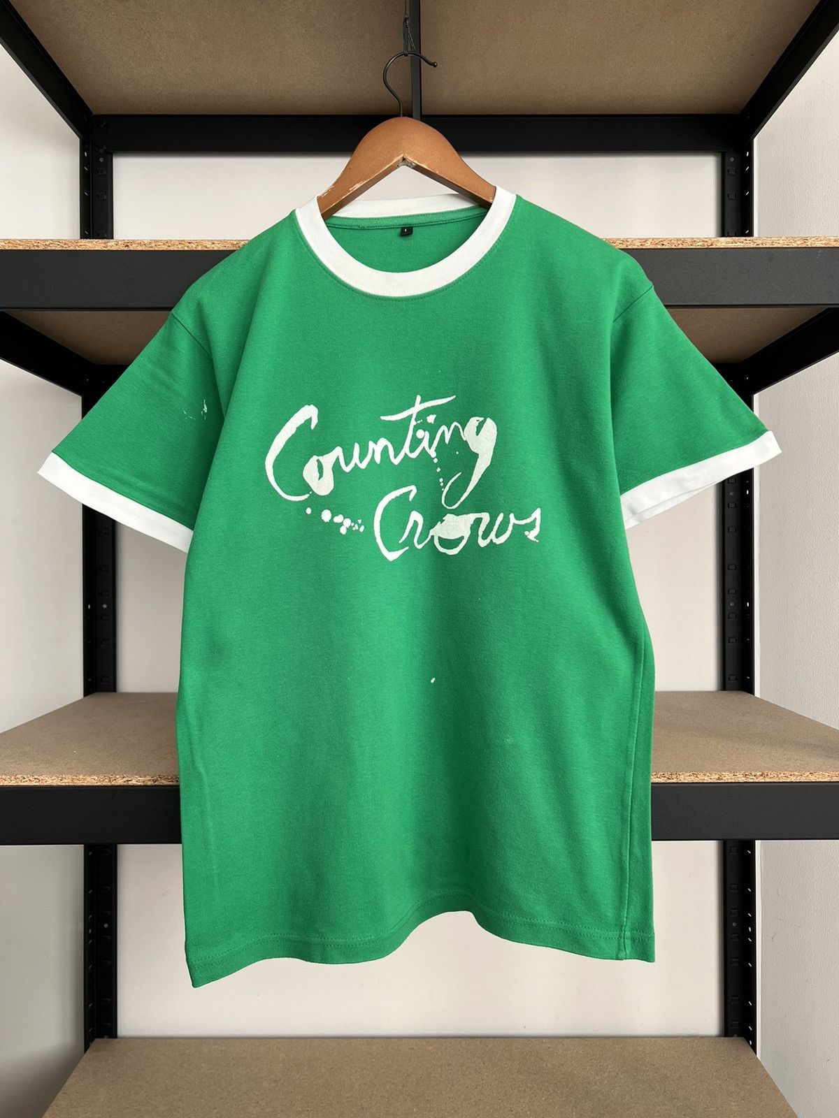 Band Tees Vintage 2009 Counting Crows Rock Band Green T-shirt Size US L / EU 52-54 / 3 - 1 Thumbnail