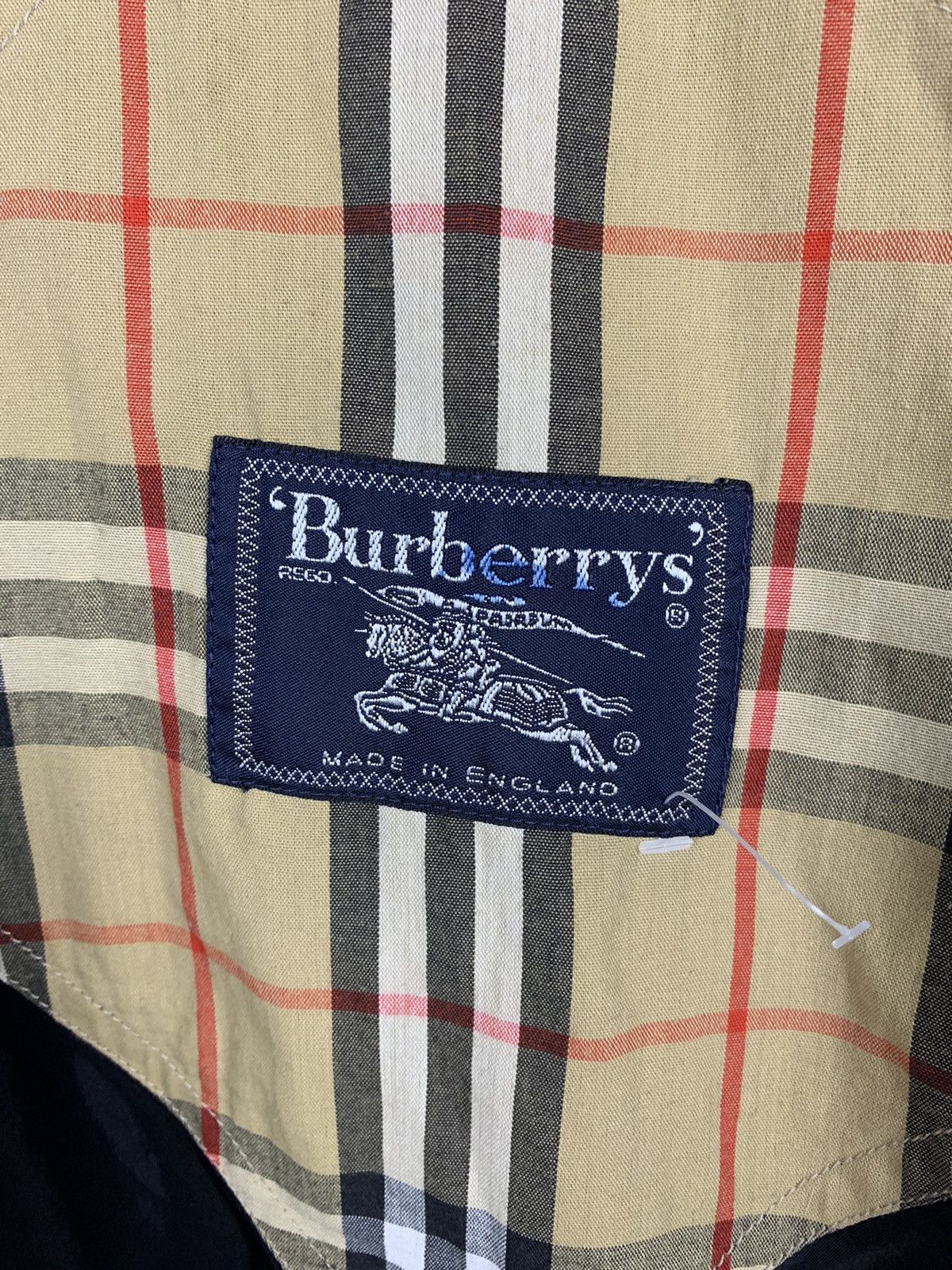 Burberry Vintage Burberrys Nova Check Jacket Black Men’s Size XL 90s Size US XL / EU 56 / 4 - 19 Thumbnail