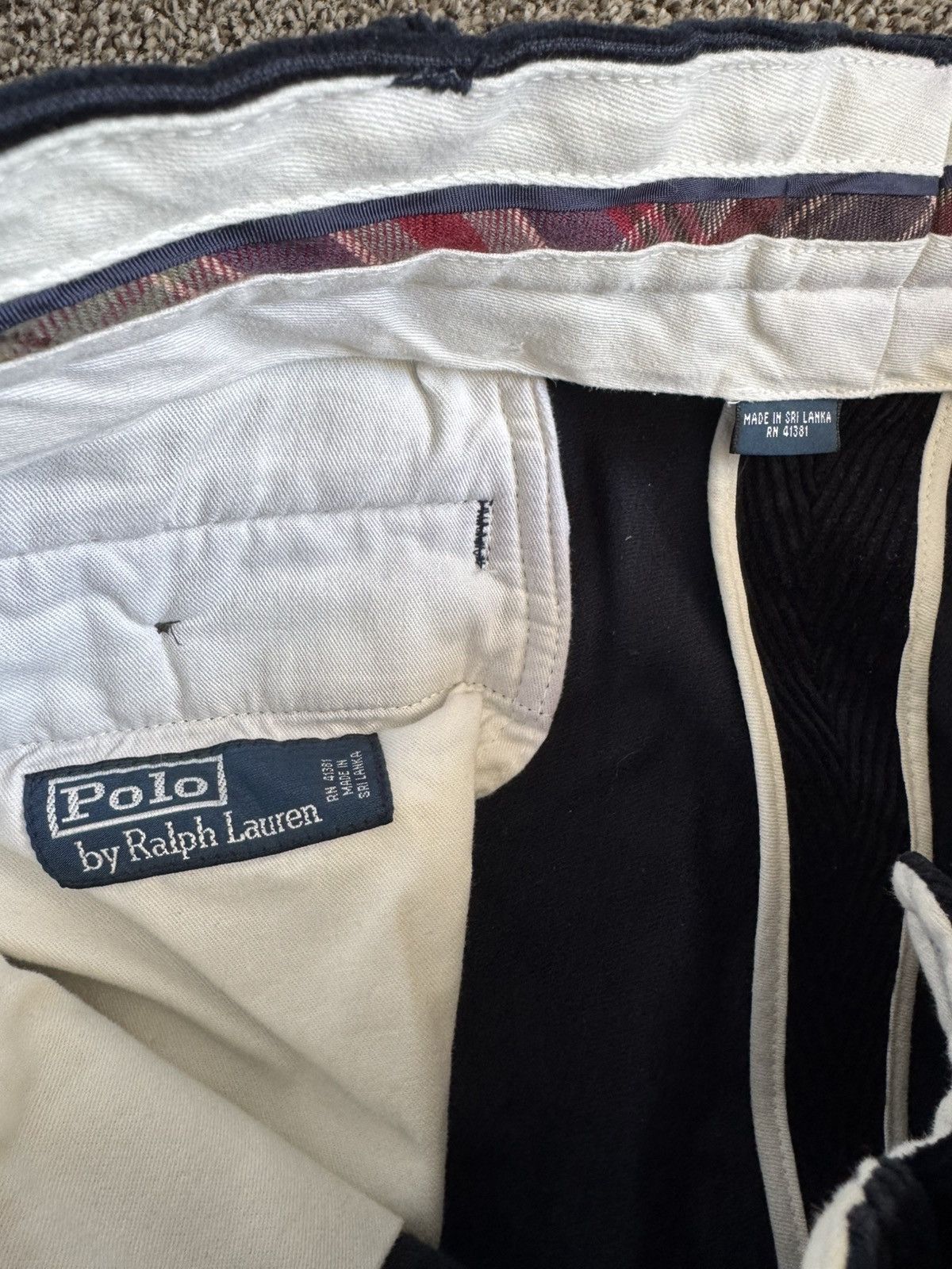 Polo Ralph Lauren Vintage Ralph Lauren Polo Corduroy Pants Navy Loose 35/30 Size US 35 - 3 Thumbnail