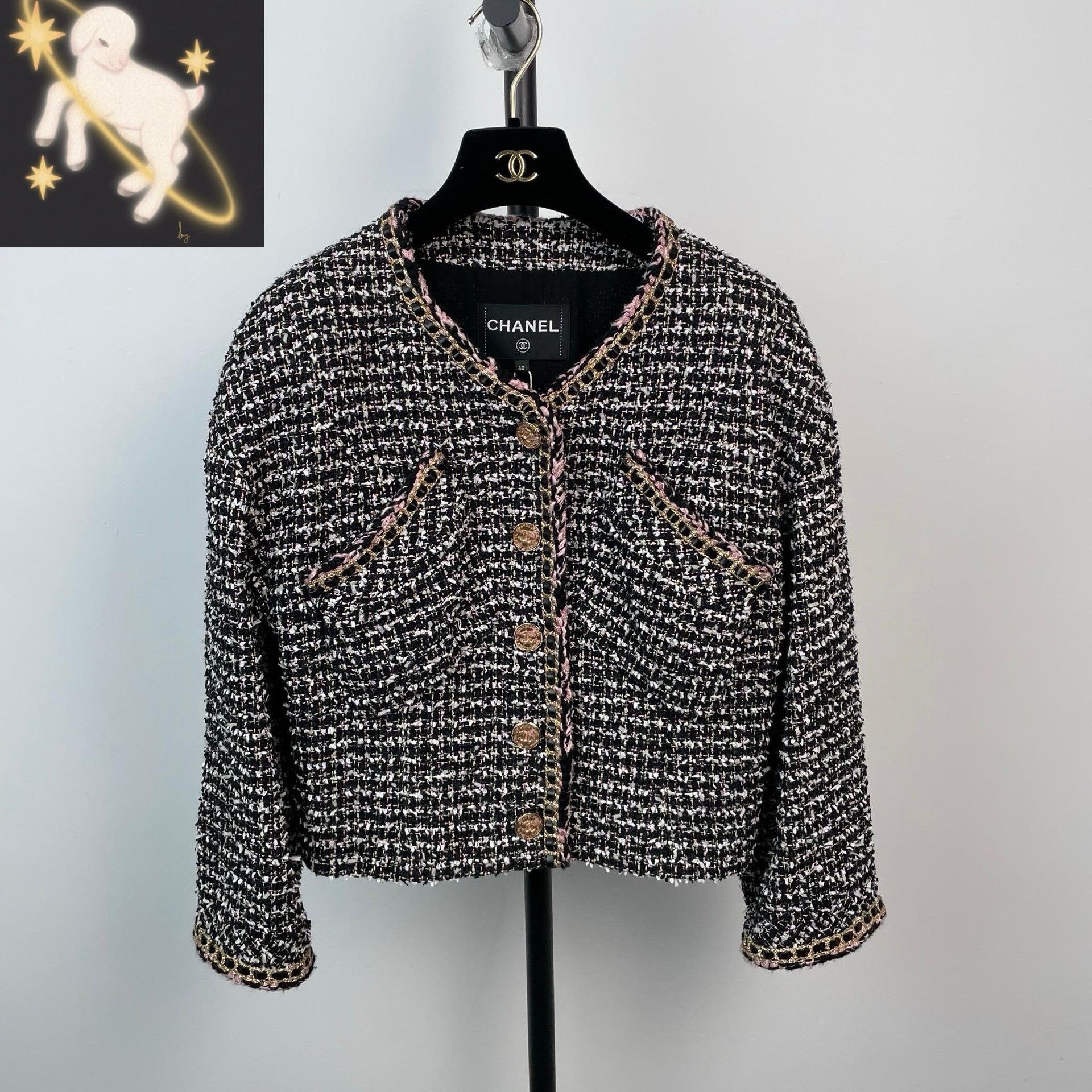 Chanel Chanel Black Light Jacket 40 Men Size US M / EU 48-50 / 2 - 1 Thumbnail