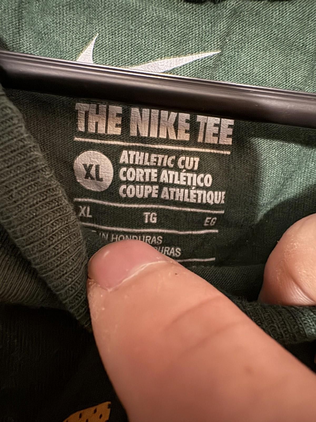 Nike Green Bay Packers Nike T-shirt Mens Size XL Green Size US XL / EU 56 / 4 - 3 Thumbnail