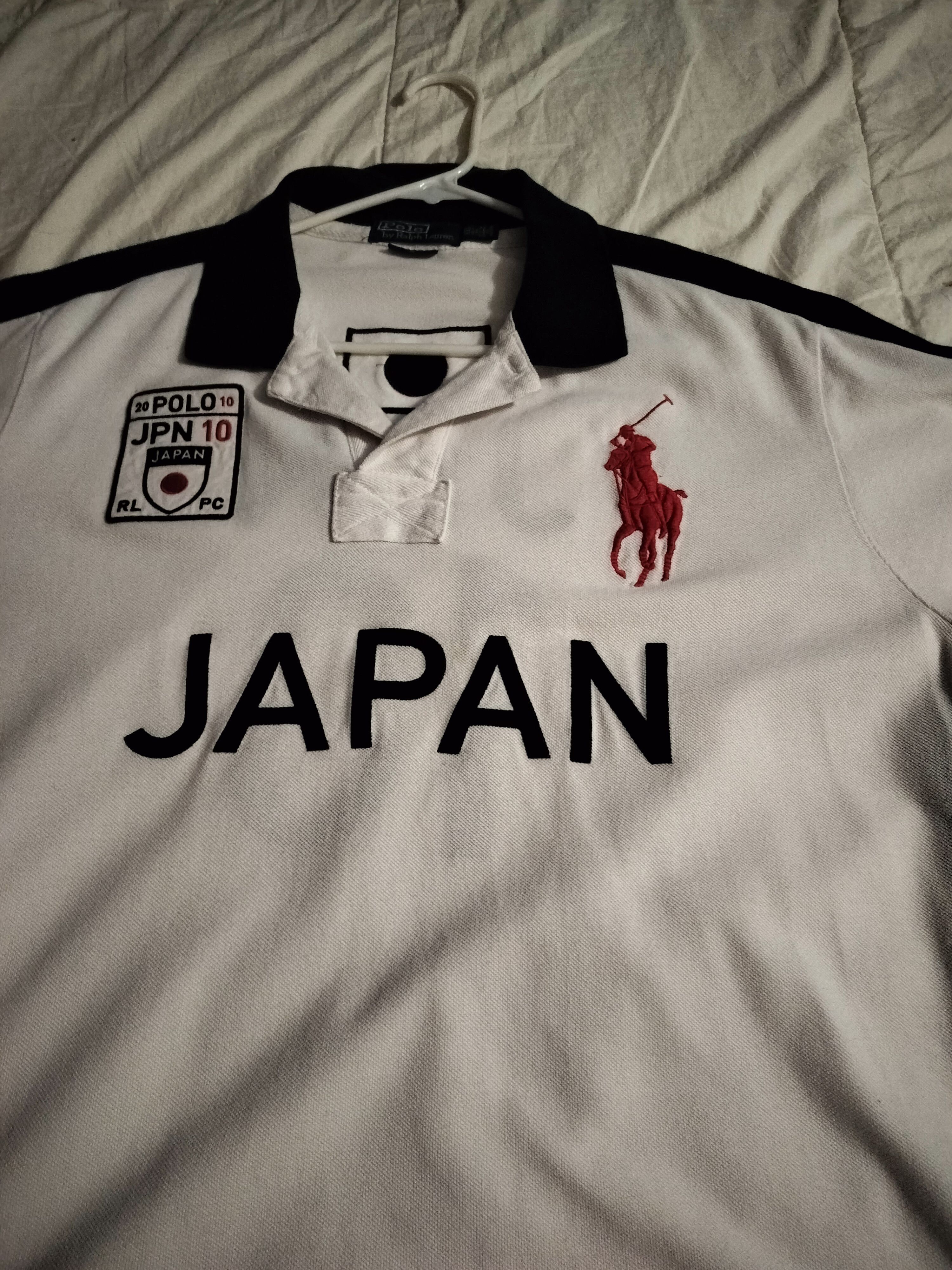 【Polo Ralph Lauren 】希少 ポロシャツ JAPAN 10 M ralph lauren 希望 japan relief polo shirt | What'z up