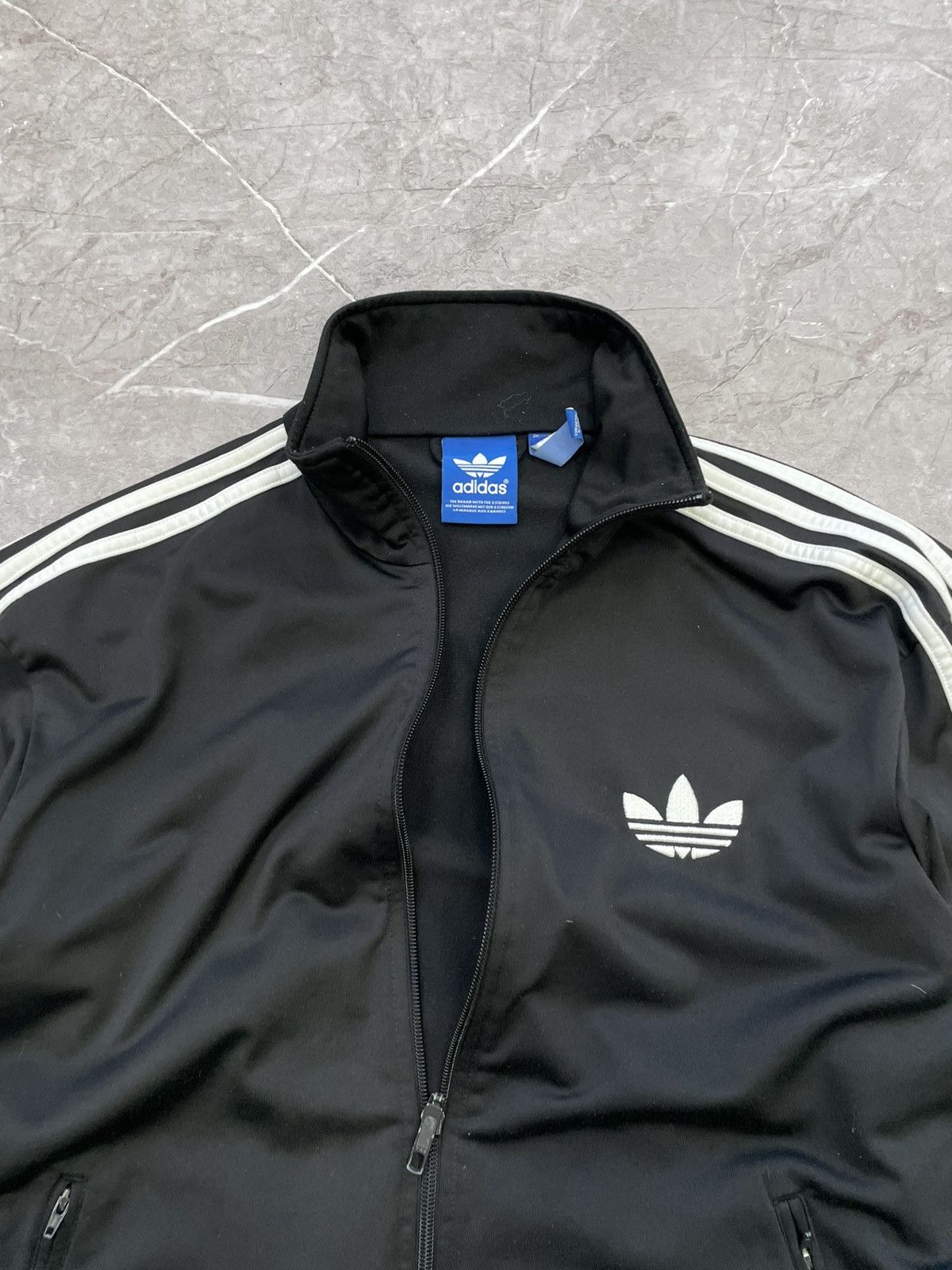 Adidas × Vintage ADIDAS Original Y-3 style Vintage Zip Up red Full Striped Size US M / EU 48-50 / 2 - 8 Thumbnail
