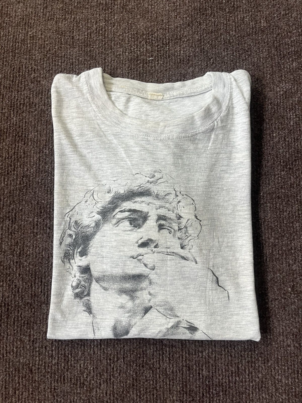 Arts & Science Vintage DAVID big face Art 90’s Tshirt Size US XL / EU 56 / 4 - 1 Thumbnail