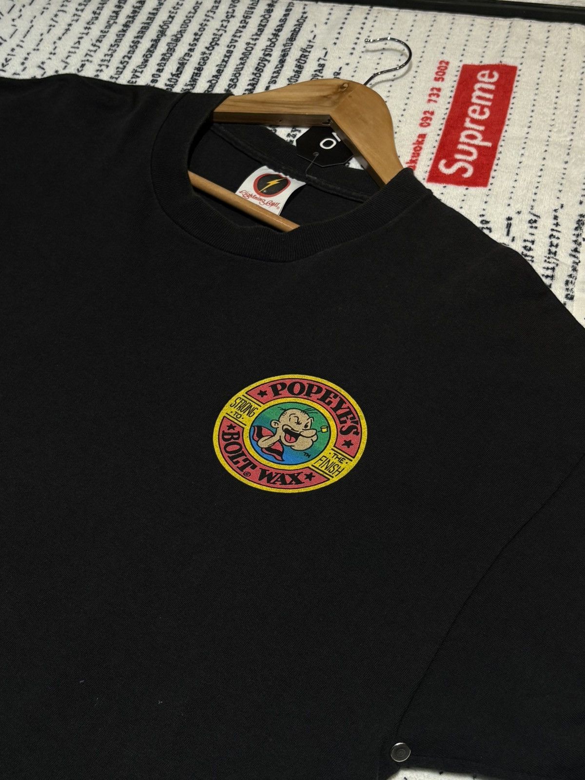 Cartoon Network × Vintage POPEYE BOLT WAX Size US XL / EU 56 / 4 - 5 Thumbnail