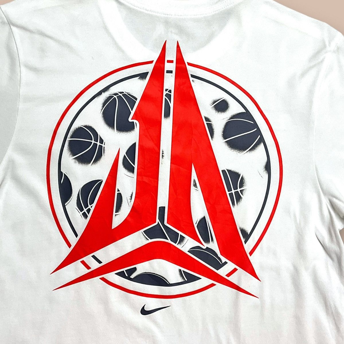 Nike Nike Ja Morant White Tee Size US M / EU 48-50 / 2 - 5 Thumbnail