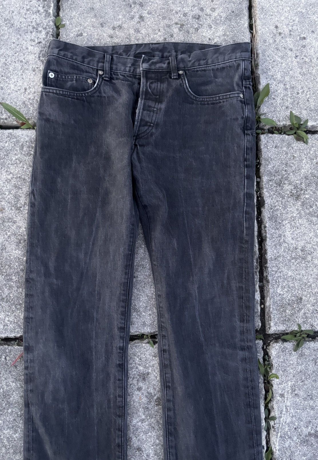 Dior Dior Homme AW07 Hedi Slimane unwaxed luster denim Size US 31 - 3 Thumbnail
