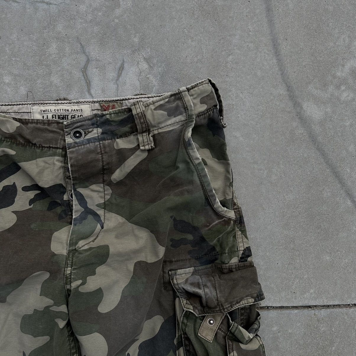 Other Vintage Japanese Style Camo Multi-pocket Shorts Y2K Army 00s Size US 36 / EU 52 - 8 Thumbnail