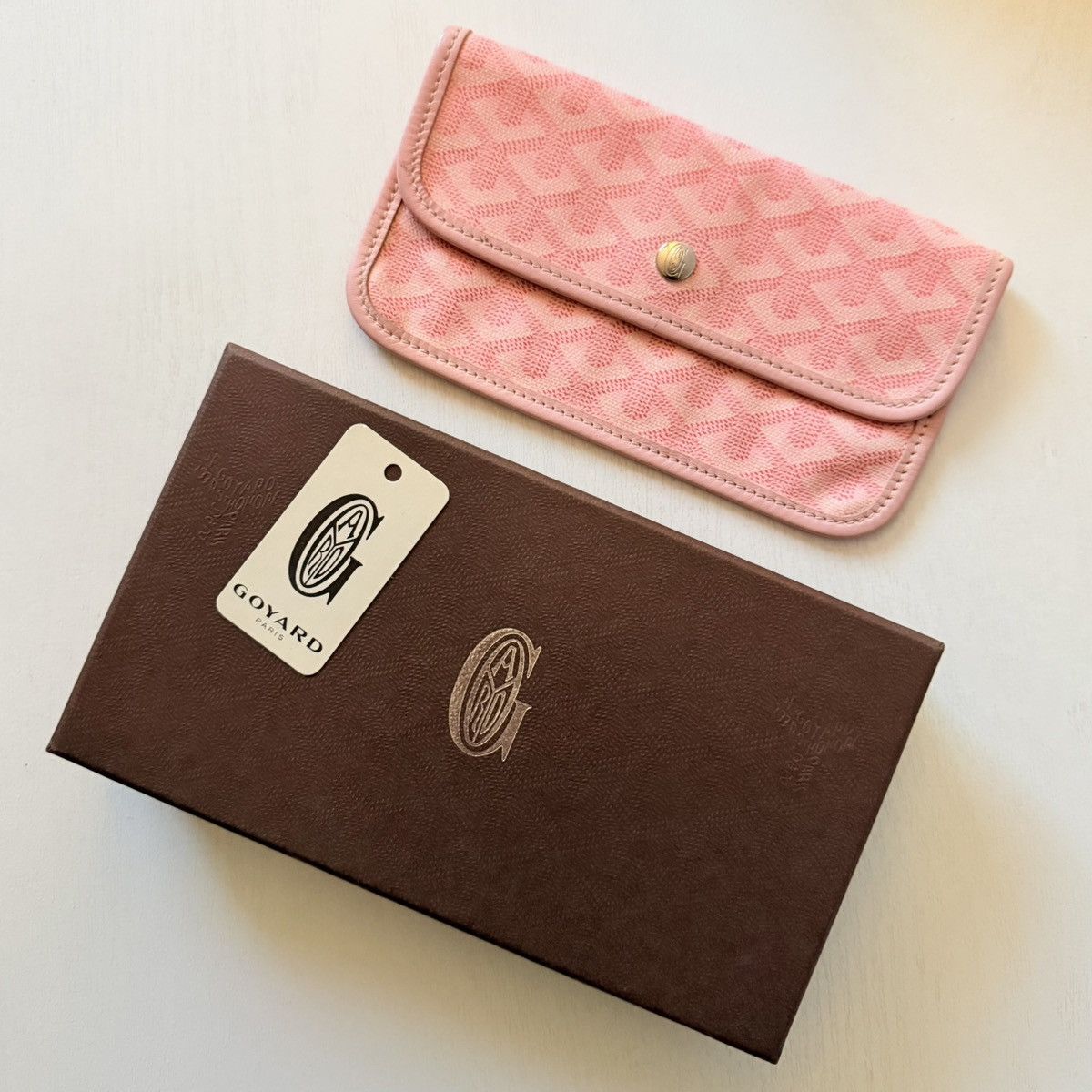 Goyard Goyard Pink Wallet RARE Sakura Pearl Japan Exclusive Pouch