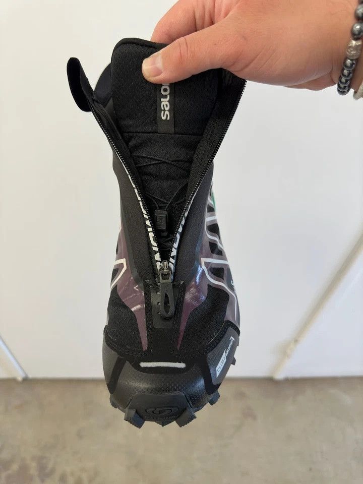 Salomon salomon advanced snowcross purple, green, black size 12 Size US 12 / EU 45 - 8 Thumbnail