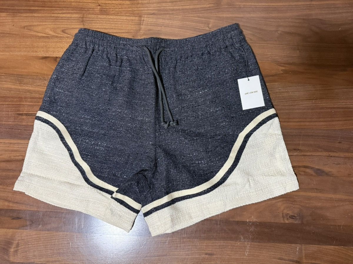 Aime Leon Dore Aime Leon Dore ALD Boucle Basketball Short Charcoal Sz Large Size US 34 / EU 50 - 1 Thumbnail
