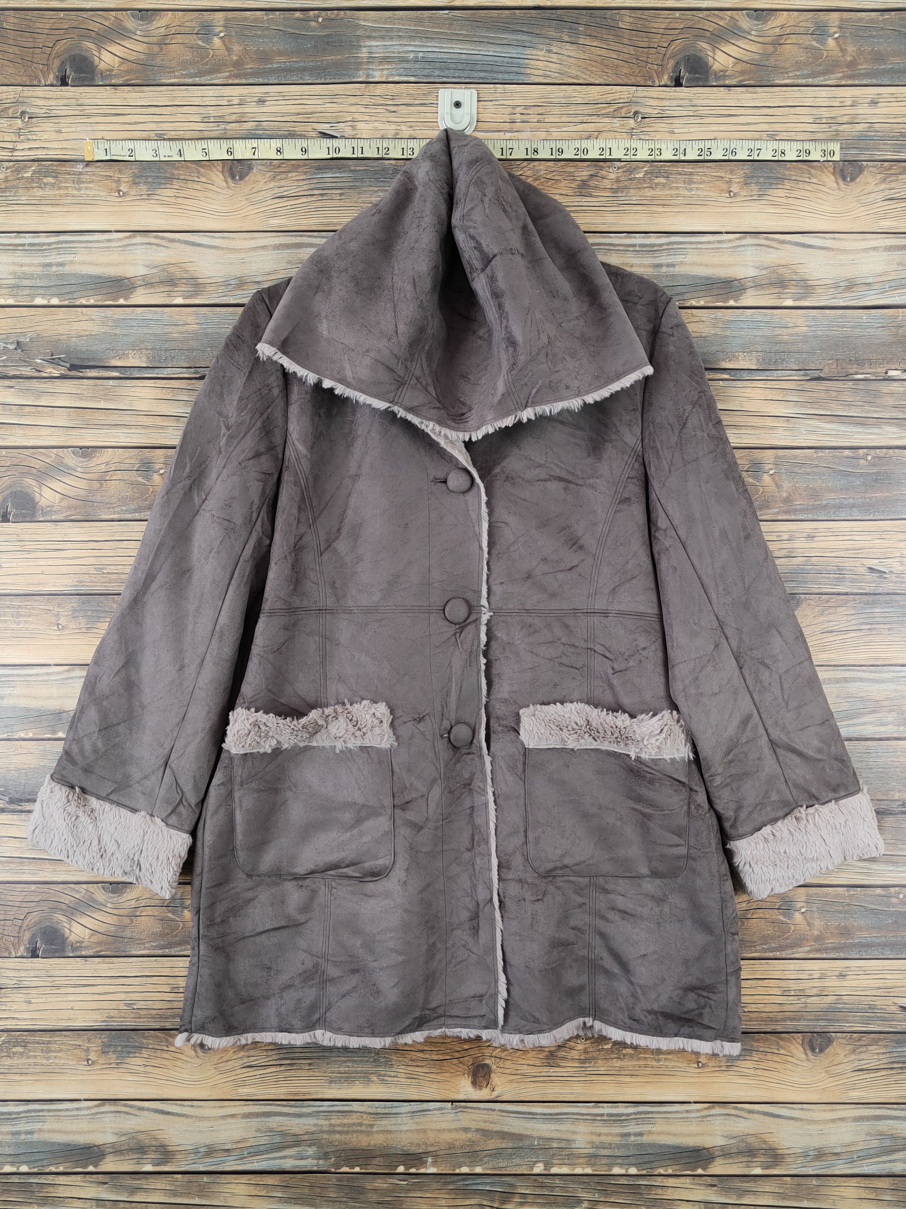 Japanese Brand × Vintage Vintage Faded 💥Belle Jeanne Dark Gray Hoodie Sweater Coats Size L / US 10 / IT 46 - 1 Thumbnail