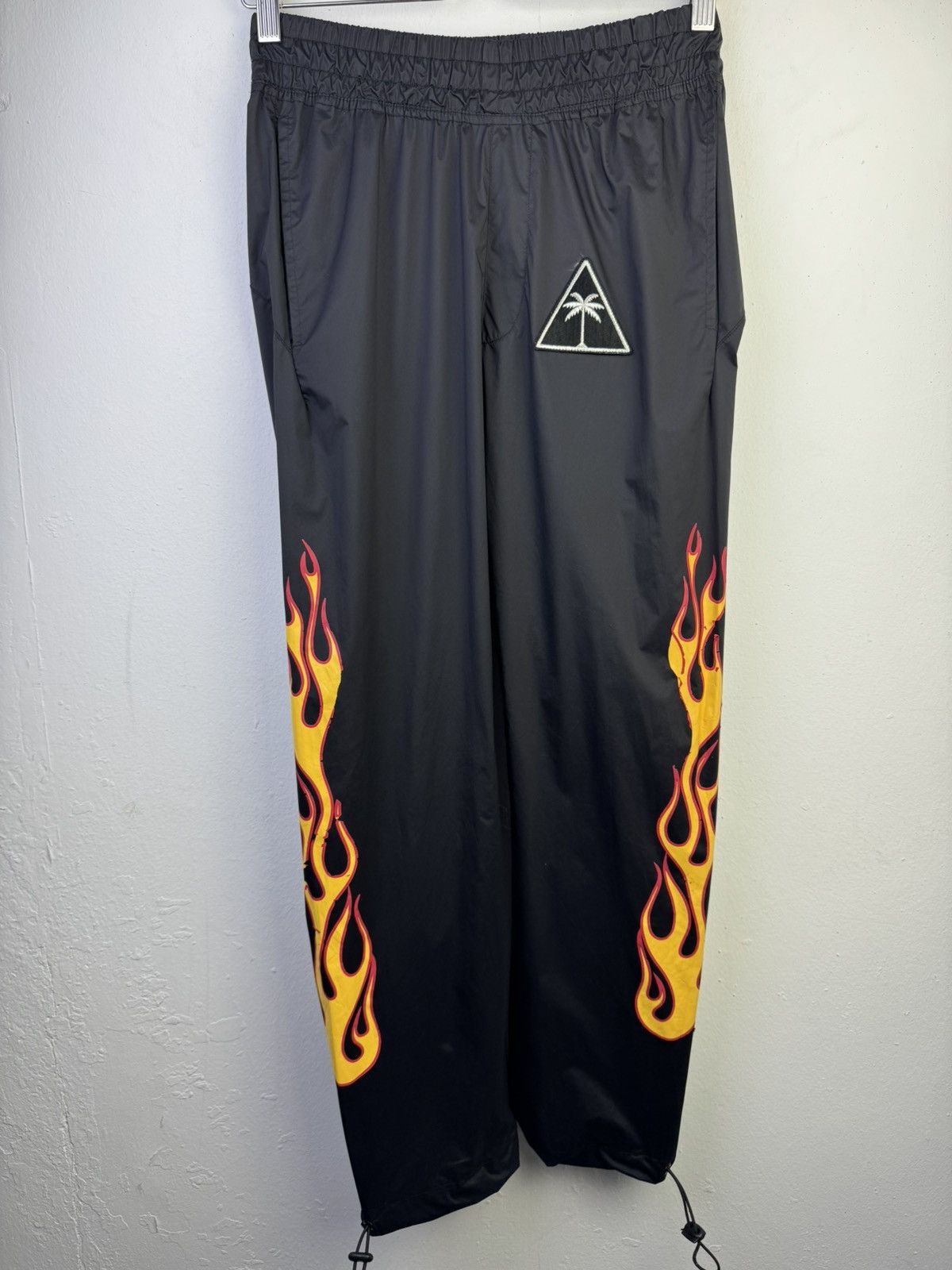 Palm Angels Palms and Flames Relaxed Technical Lounge Pants