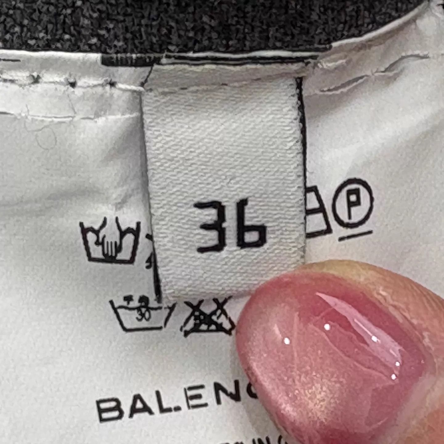 Balenciaga BLCG Washed Logo Denim Jacket Gray NWT 36 Size XS / US 0-2 / IT 36-38 - 5 Thumbnail