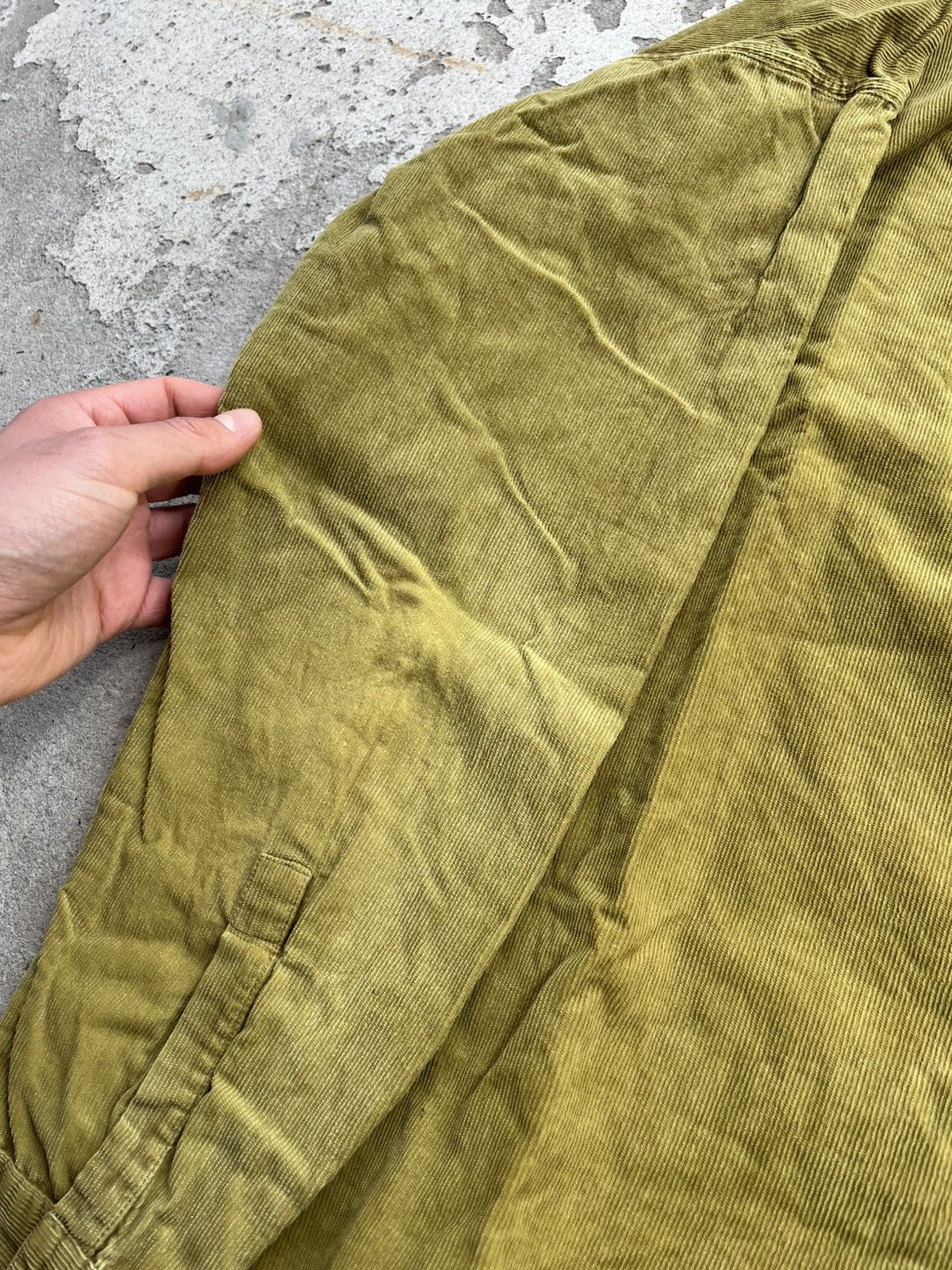 Versace 70s 🔥 Gianni Versace Faded Corduroy Shirt Thrashed Overshirt Size US L / EU 52-54 / 3 - 8 Thumbnail