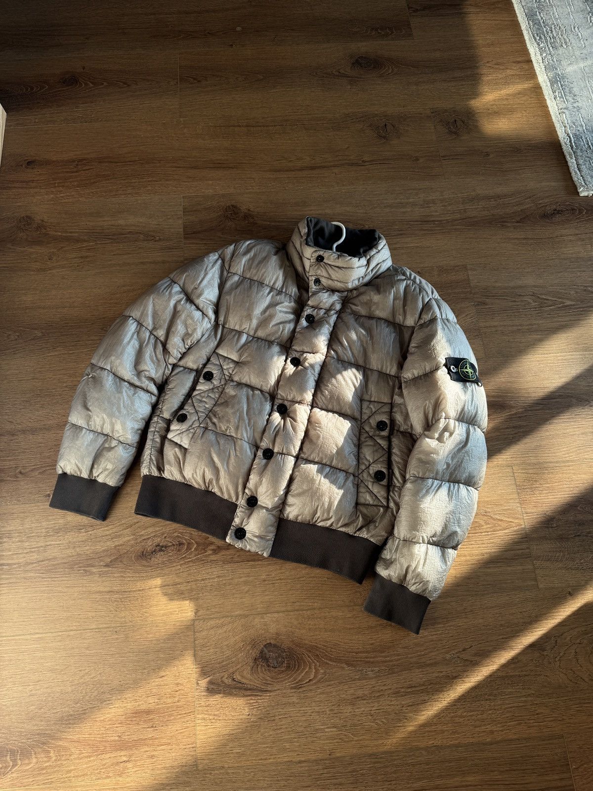 Stone Island Stone Island Puffer Down Jacket Garment DYED Vintage L Size US L / EU 52-54 / 3 - 1 Thumbnail