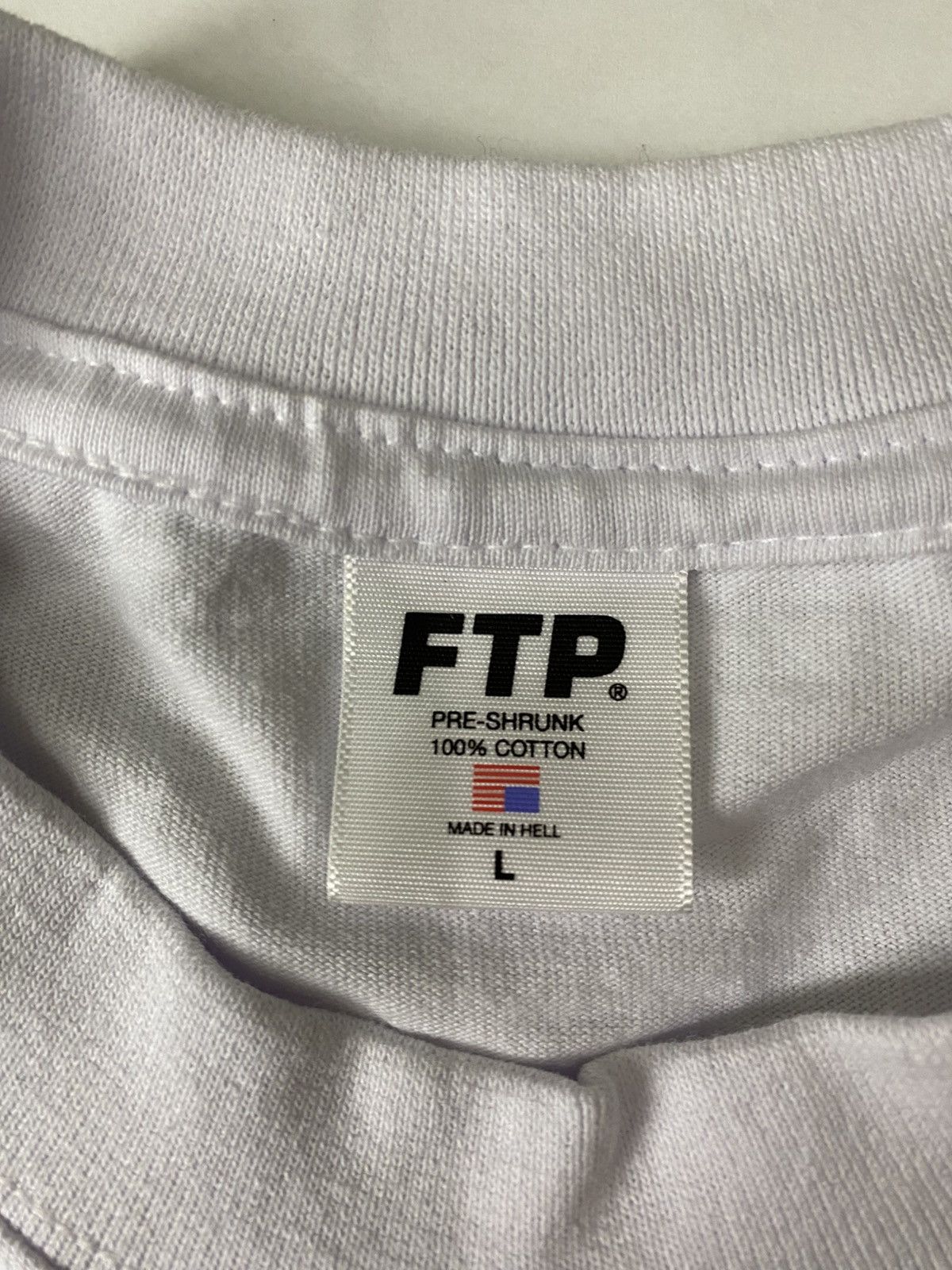 Fuck The Population FTP LONG SLEEVE TEE. Size US L / EU 52-54 / 3 - 8 Thumbnail