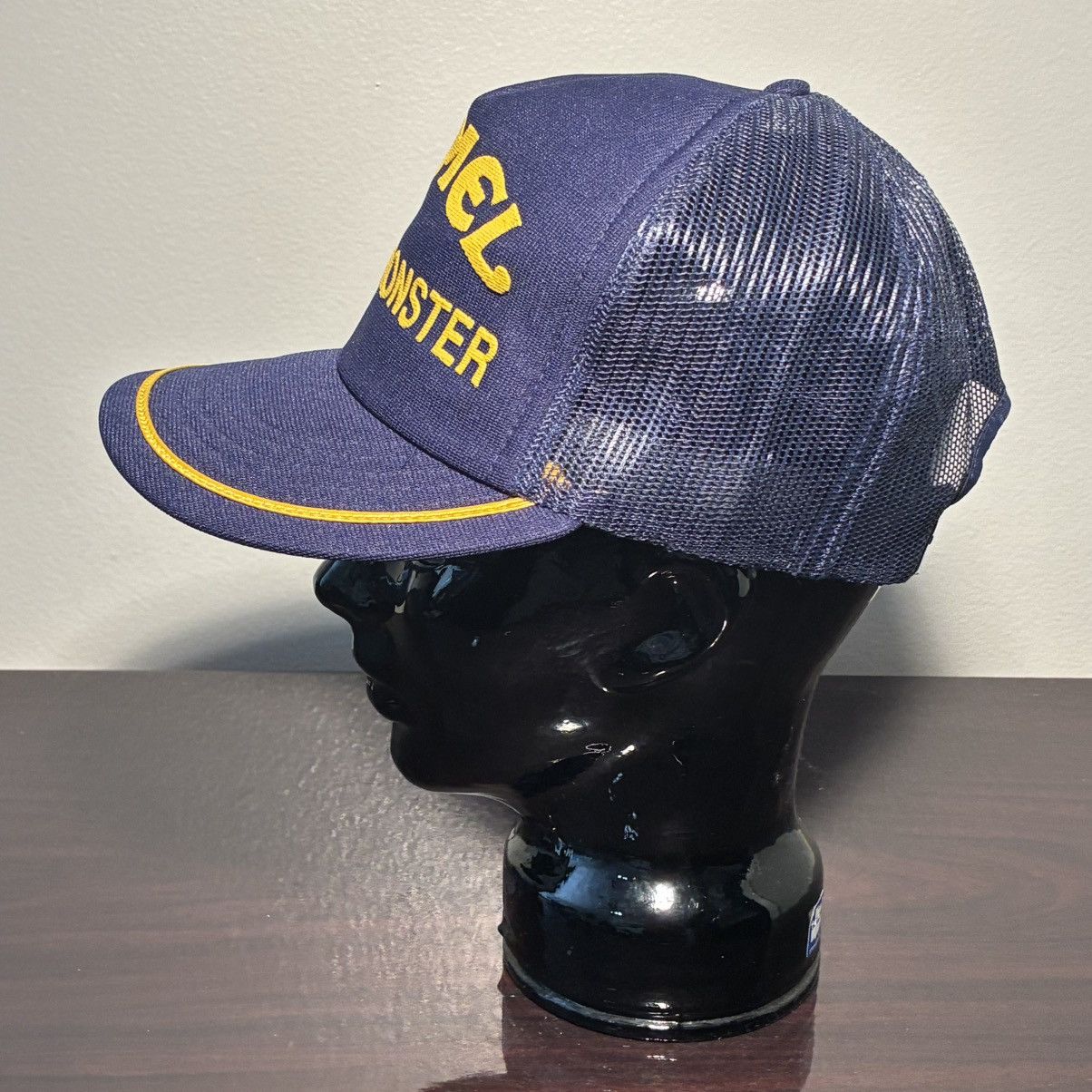 Camel 80s Camel Mud and Monster navy mesh trucker hat Size ONE SIZE - 4 Thumbnail