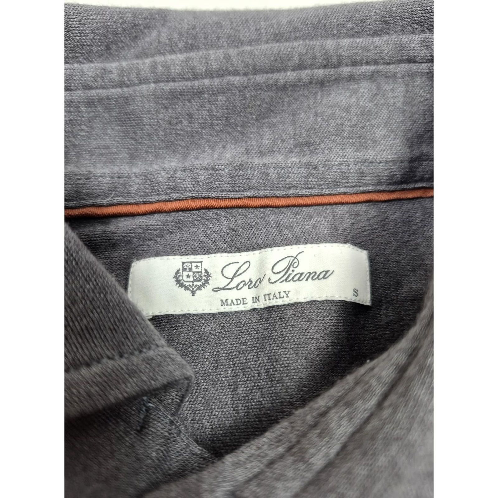 Loro Piana Loro Piana Button-Up Shirt Gray Cashmere Silk Knit L/S Button Front Men Small Italy Vintage No 0 Size US S / EU 44-46 / 1 - 3 Thumbnail