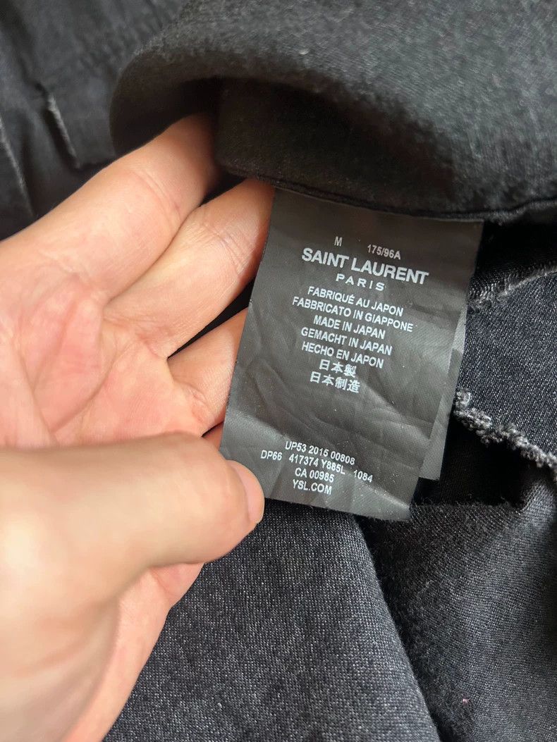 Saint Laurent Paris Saint Laurent Paris 2016 SS Show Denim Shirt Size US M / EU 48-50 / 2 - 6 Thumbnail