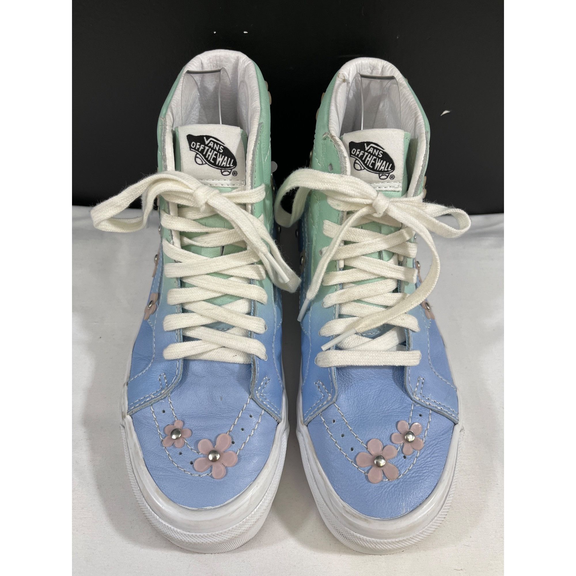 Vans Vans x Sandy Liang Women's Ombre Blue High Top Sneakers Size Size US 6.5 / IT 36.5 - 2 Thumbnail
