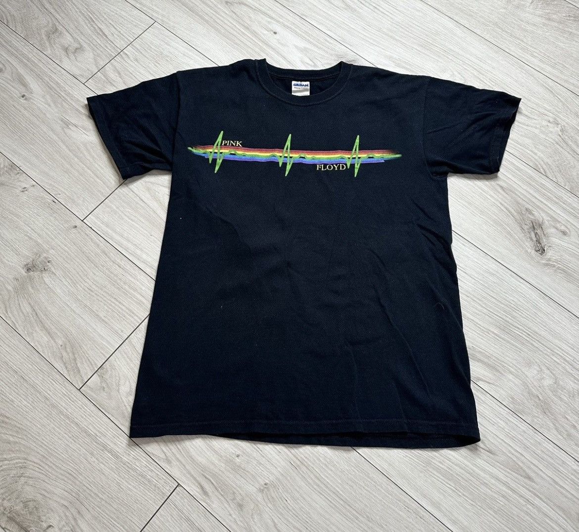 Band Tees × Vintage Vintage Y2K PINK FLOYD FACE ABSTRACT ANGRY HORROR BONES Size US M / EU 48-50 / 2 - 1 Thumbnail