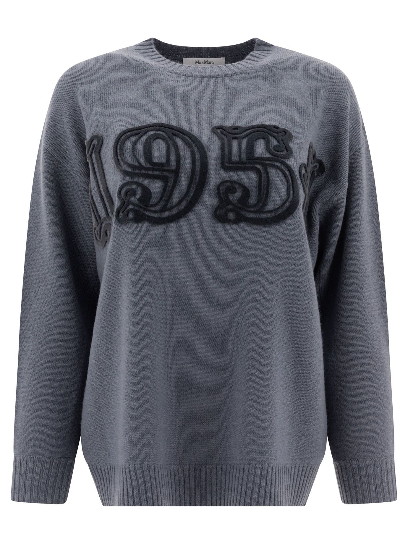 Max Mara Max Mara 1951 Crewneck Sweater tag size L Women - USA Duties Paid Size L / US 10 / IT 46 - 1 Thumbnail