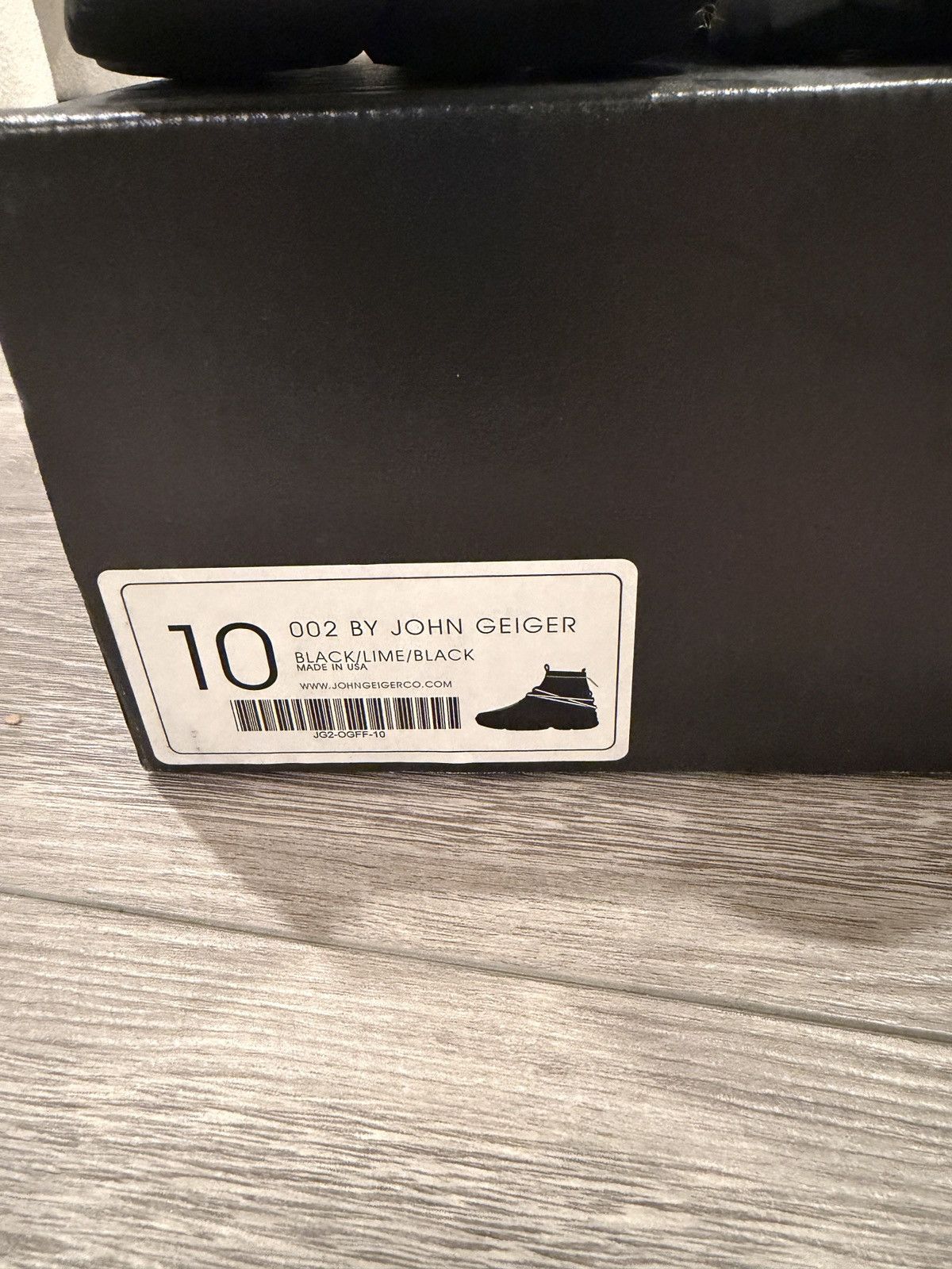 John Geiger 002 By John Geiger Hightop Size US 10 / EU 43 - 3 Thumbnail
