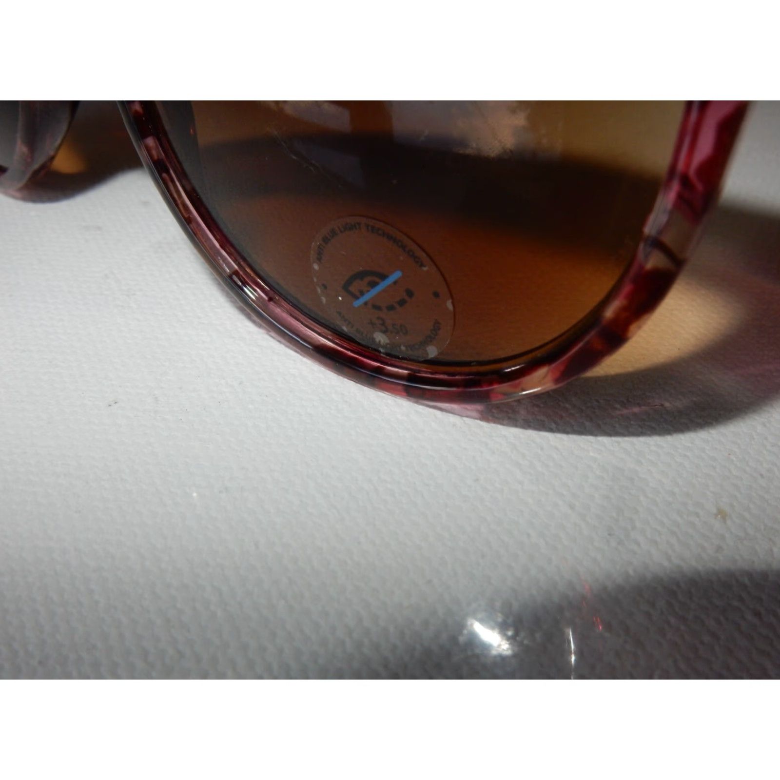 Vintage VINTAGE PRIVÉ REVAUX Women's Sunglasses Pink Tortoise Blue Light 55[]17 145 Staycation On The Prowl Size ONE SIZE - 4 Thumbnail