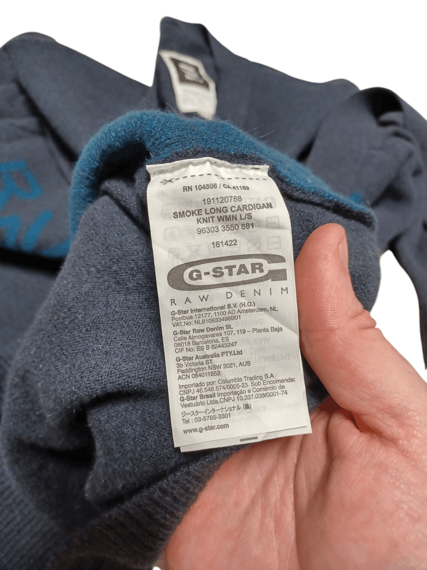 G-Star G STAR RAW 3301 WOOL ANGORA BIGLOGO CARDIGAN LADY`S Size M / US 6-8 / IT 42-44 - 4 Thumbnail