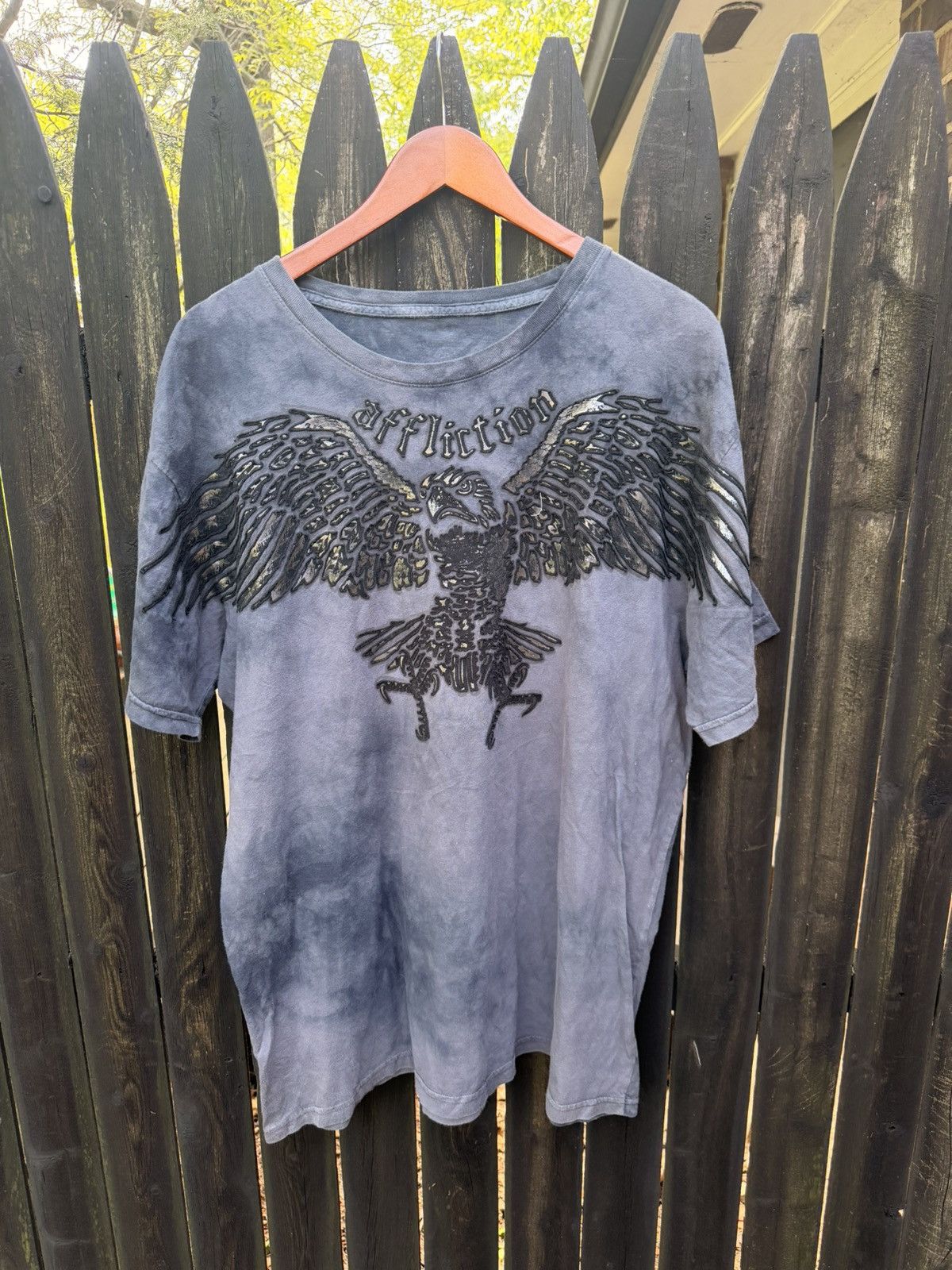 Affliction VTG Y2K Affliction Eagle tee Size XL Size US XL / EU 56 / 4 - 1 Thumbnail