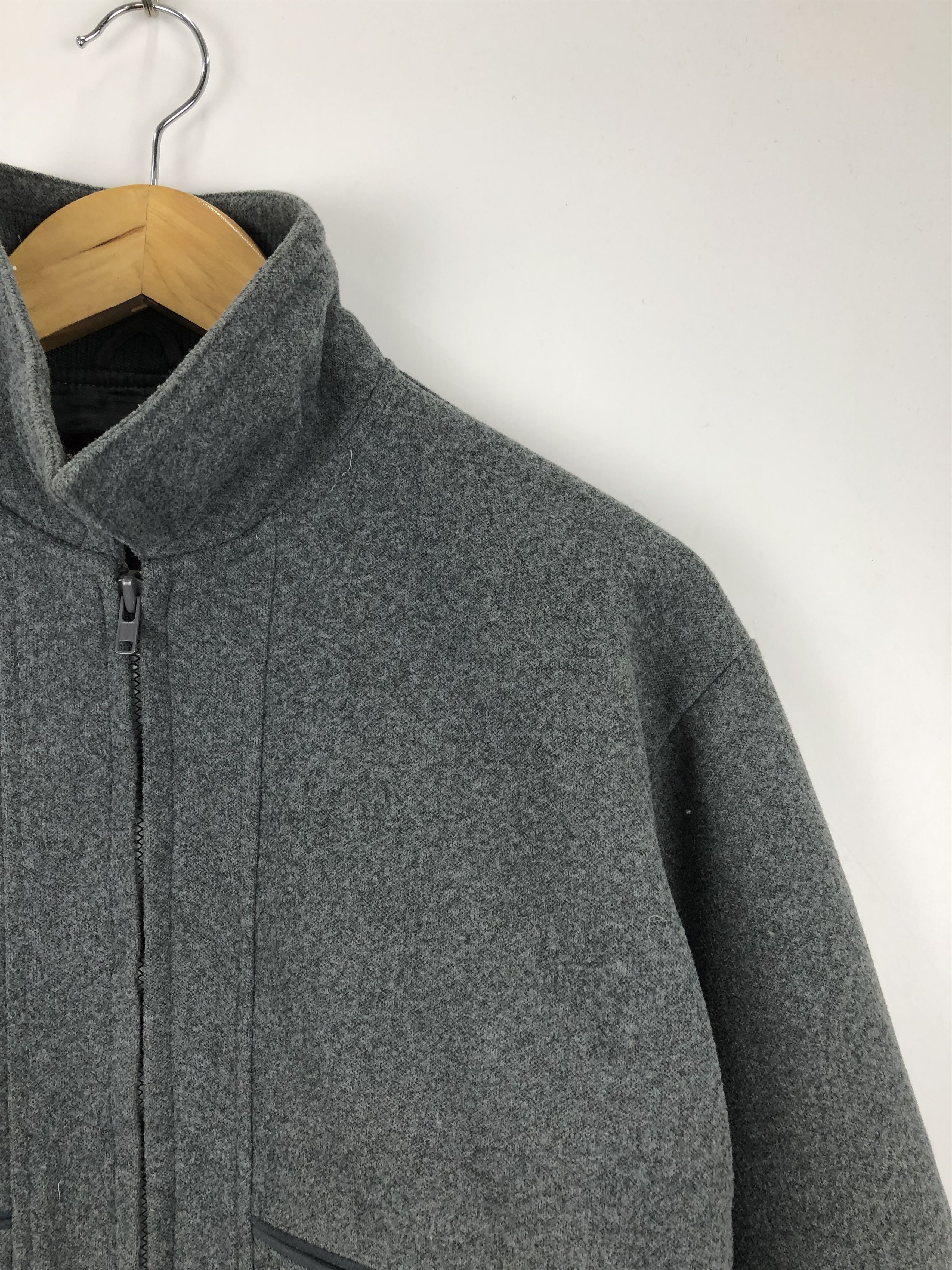 Japanese Brand Vintage Japanese Brand Zipper Wool Jacket V0421 Size US L / EU 52-54 / 3 - 6 Thumbnail