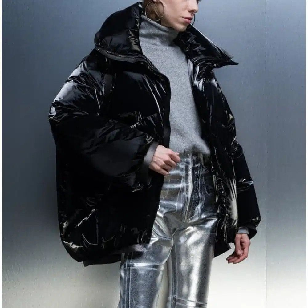 Tom Ford o1sndg0825 CS1221 Nylon Jacket in Black Size S / US 4 / IT 40 - 3 Thumbnail