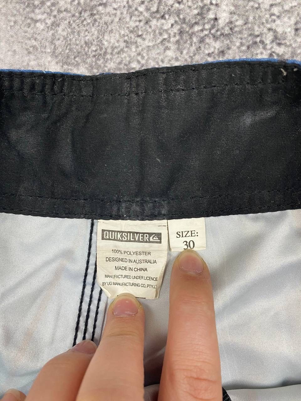 Quiksilver Quiksilver Men Board Shorts Blue Size 30 Size US 30 / EU 46 - 3 Thumbnail