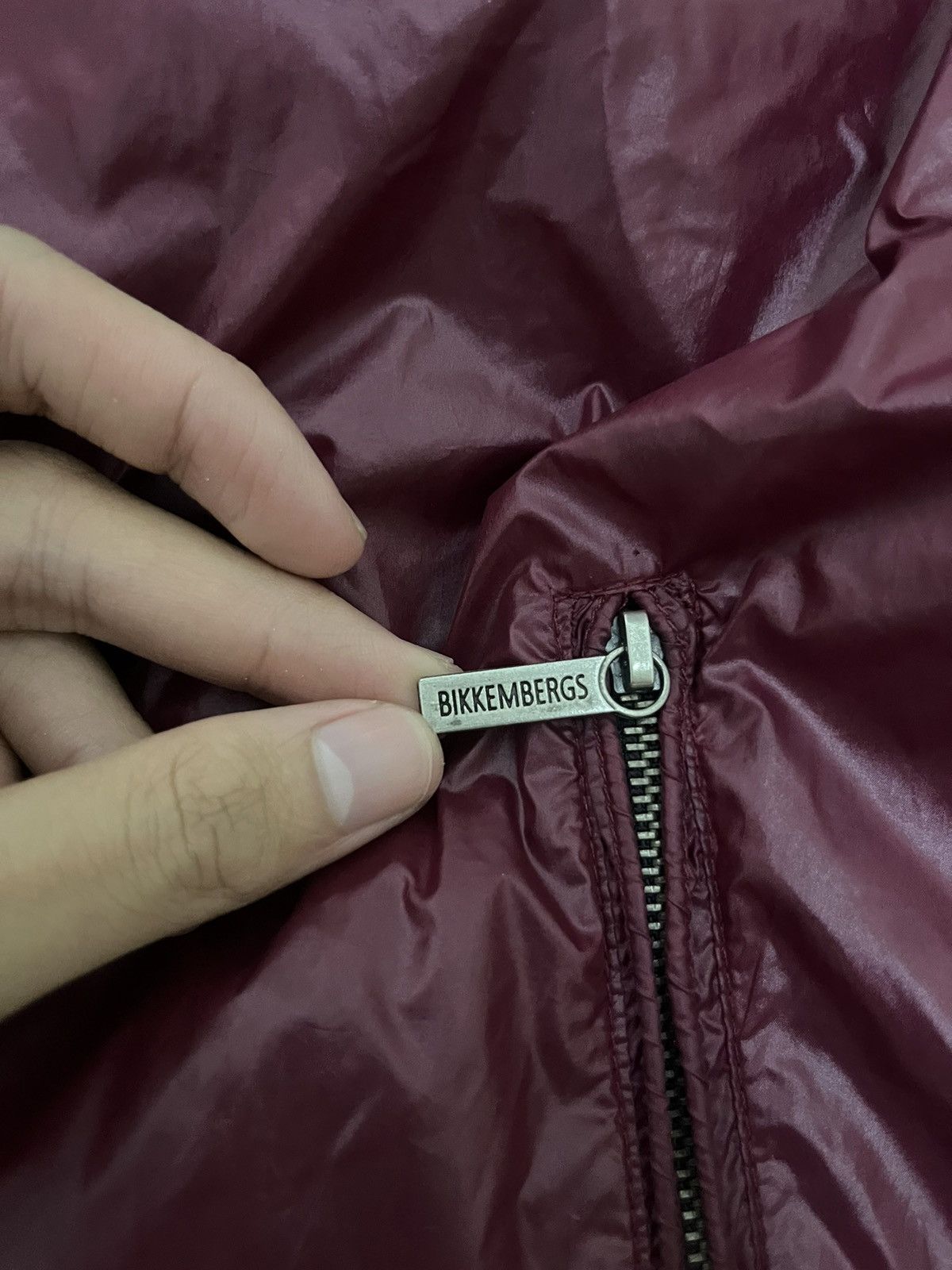 Dirk Bikkembergs Dirk Bikkembergs Burgundy Bomber Jacket Size US M / EU 48-50 / 2 - 7 Thumbnail