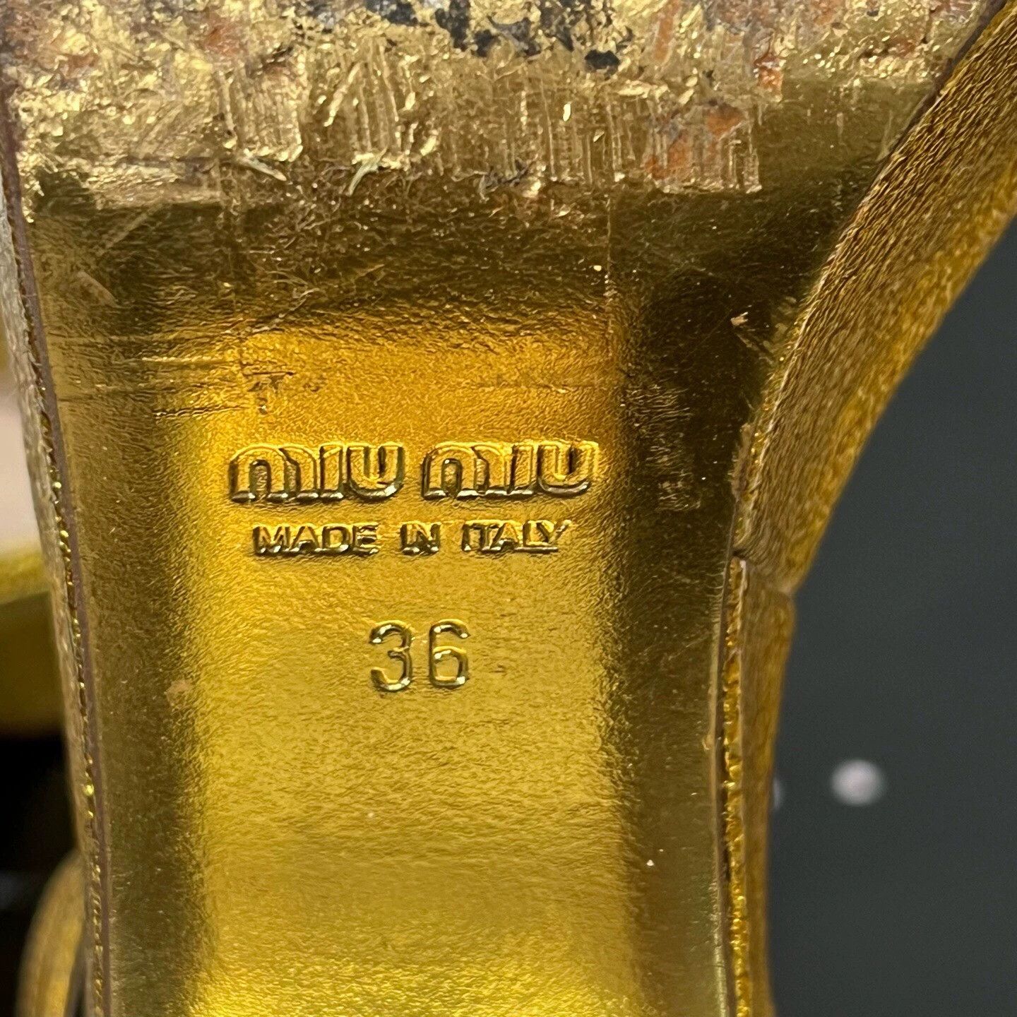 Miu Miu Miu Miu crystal high heels EU 36 Size US 5 / IT 35 - 7 Thumbnail