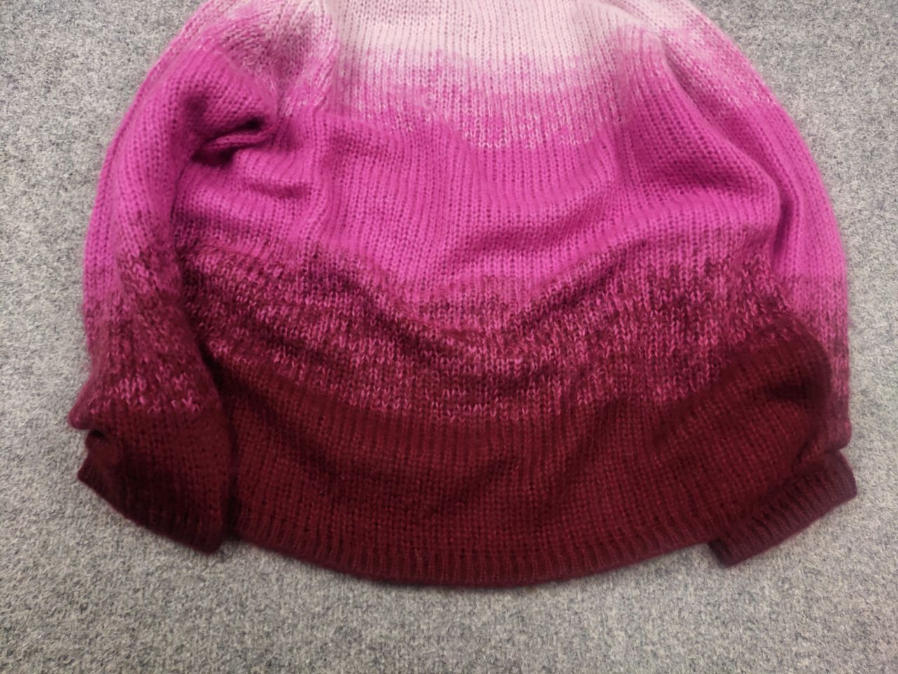 Handmade Vintage 90s Handmade Knit sweater Crew Neck Wool Blend Fuzzy Size L / US 10 / IT 46 - 5 Thumbnail