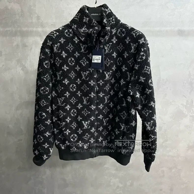 Louis Vuitton Louis Vuitton Latest Black Full Print Jacquard Polar Fleec Size US XS / EU 42 / 0 - 1 Thumbnail