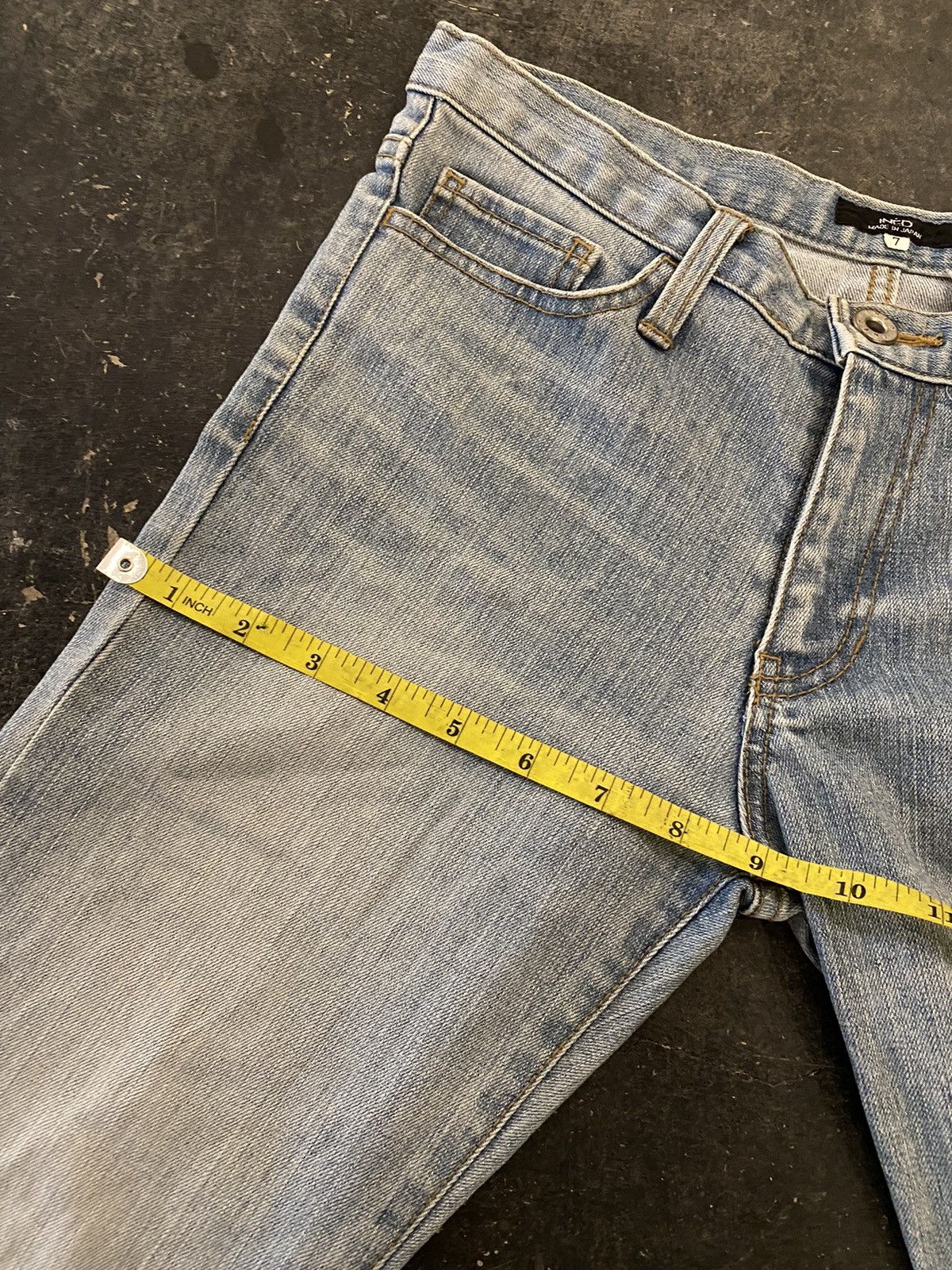 If Six Was Nine × Japanese Brand × Yohji Yamamoto Ined Homme Yohji Yamamoto jeans Size 28" / US 6 / IT 42 - 10 Thumbnail