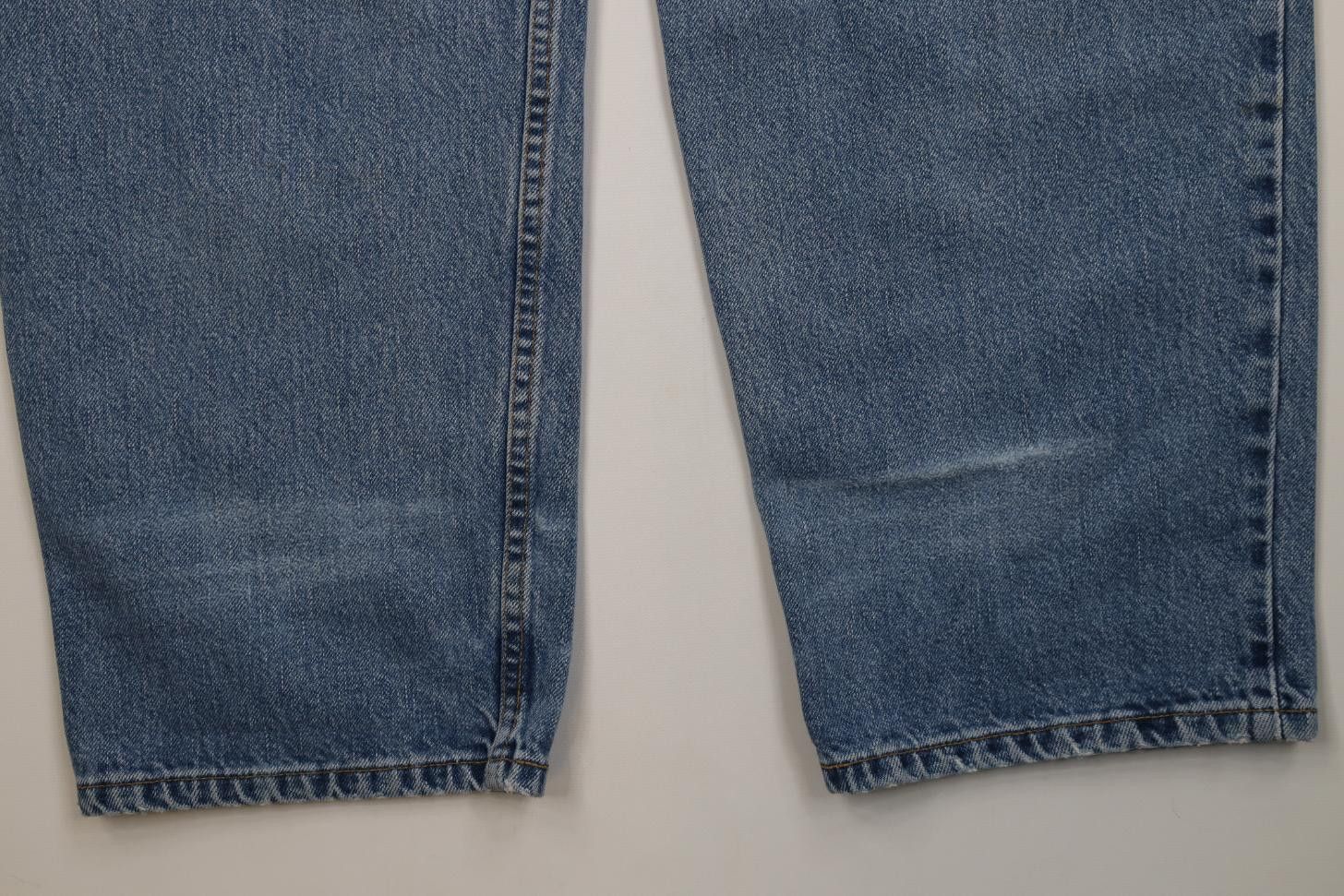 Levi's Vintage 90s Levis 550 Relaxed Fit Denim Jeans Blue Size US 42 / EU 58 - 15 Thumbnail