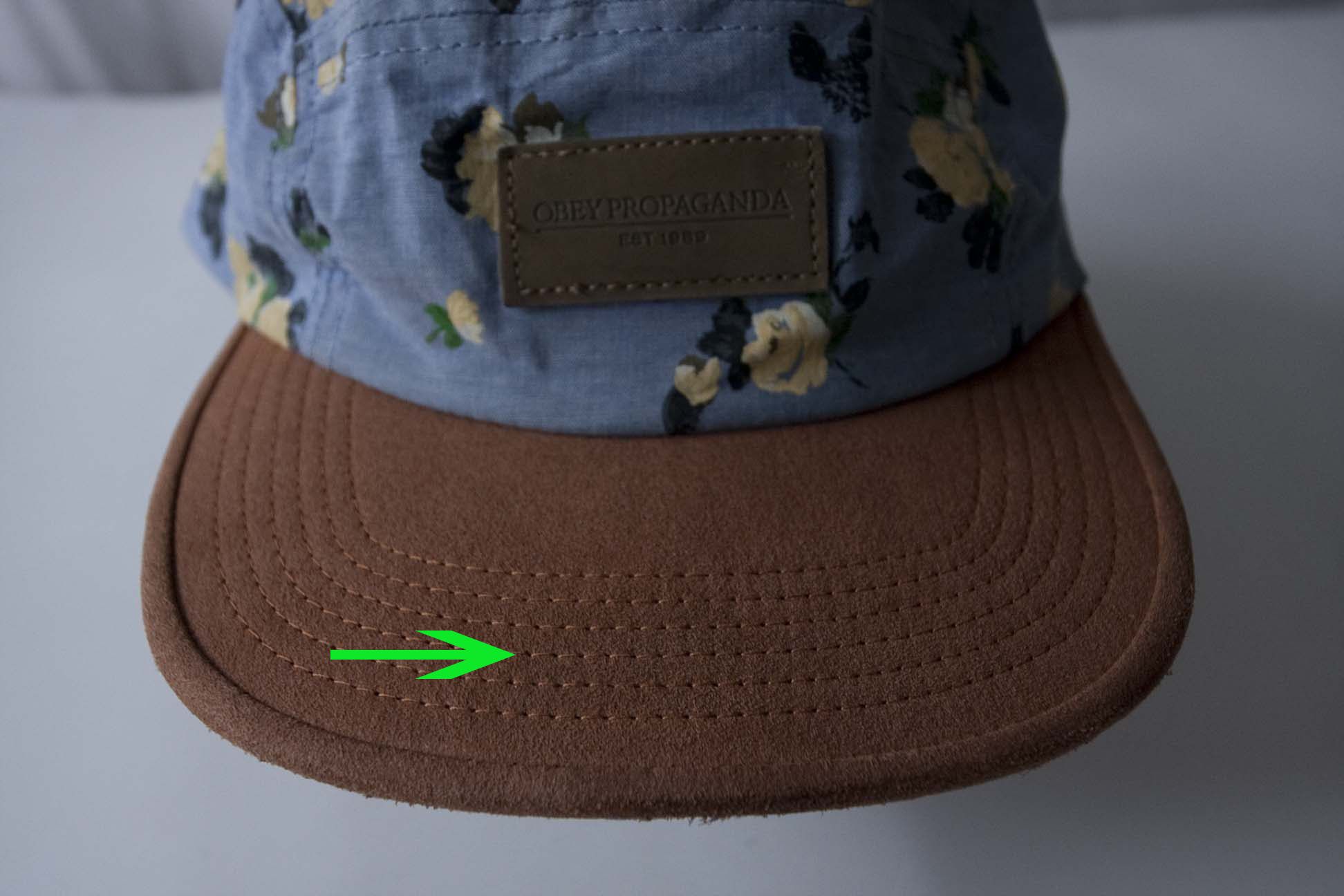 Obey Obey Cap 5 Panel Strap Floral Size ONE SIZE - 2 Thumbnail