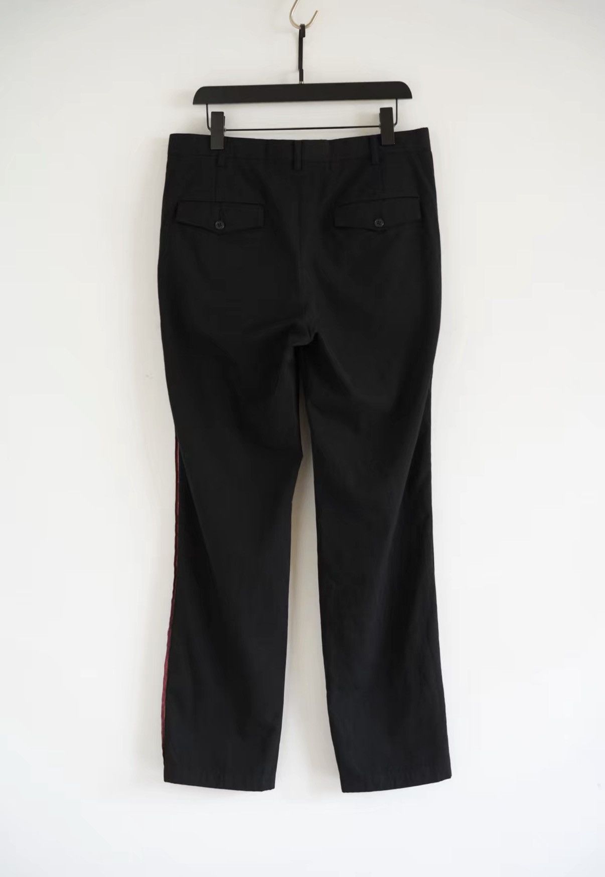 Yohji Yamamoto Yohji Yamamoto 00s Selvage Wool Trousers J4 Size US 36 / EU 52 - 2 Thumbnail