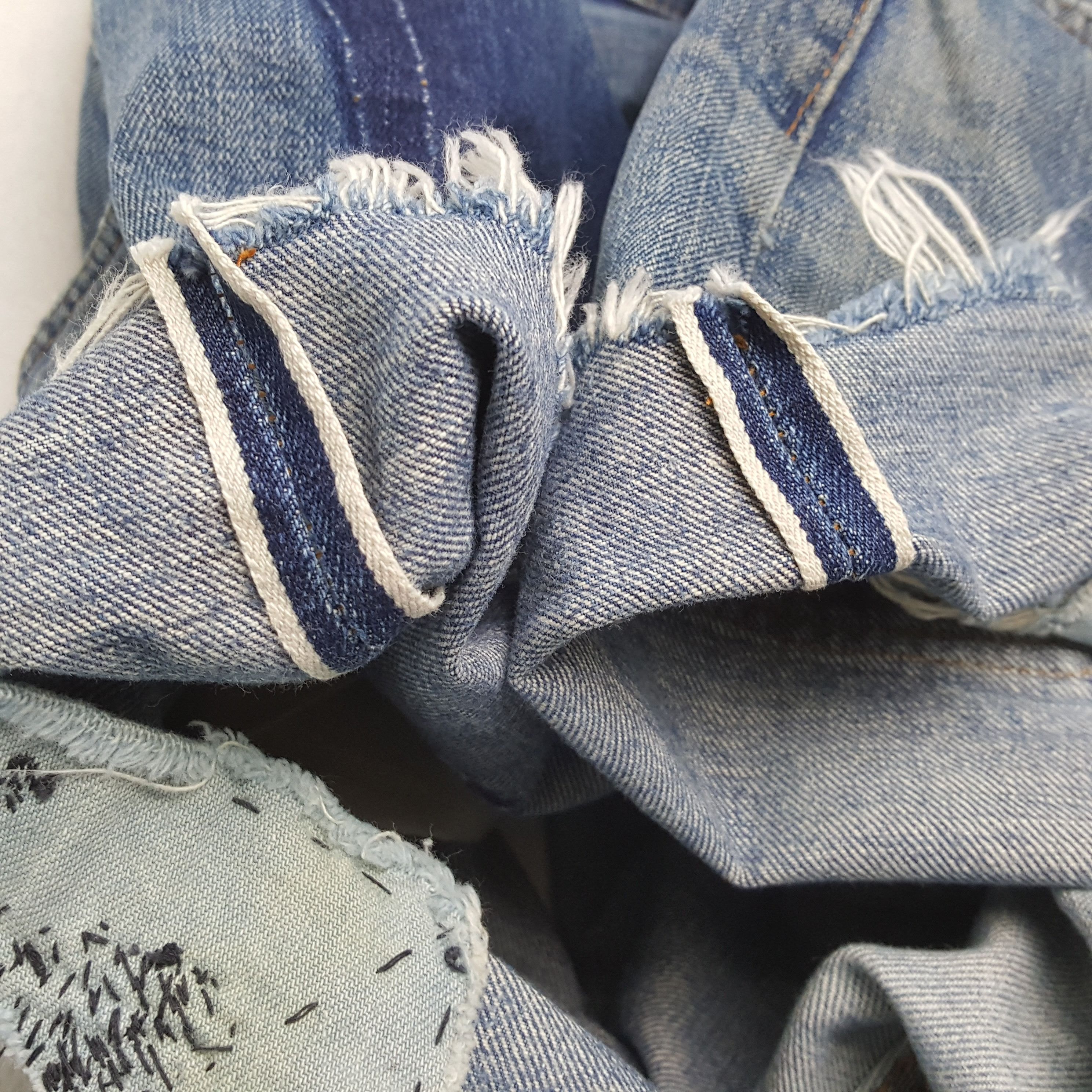 Levi's × Levi's Vintage Clothing × Vintage Vintage LEVI'S 501 American Style Big E Distressed Jeans Size US 40 / EU 56 - 12 Thumbnail
