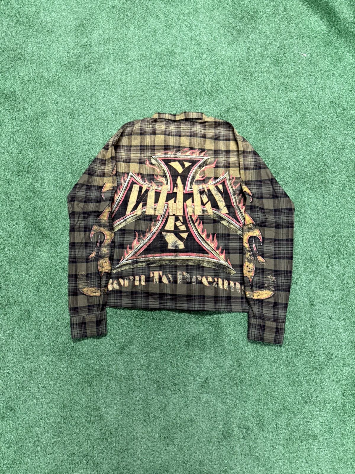 Vale Vale reborn flannel with chopper logo Size US S / EU 44-46 / 1 - 1 Thumbnail
