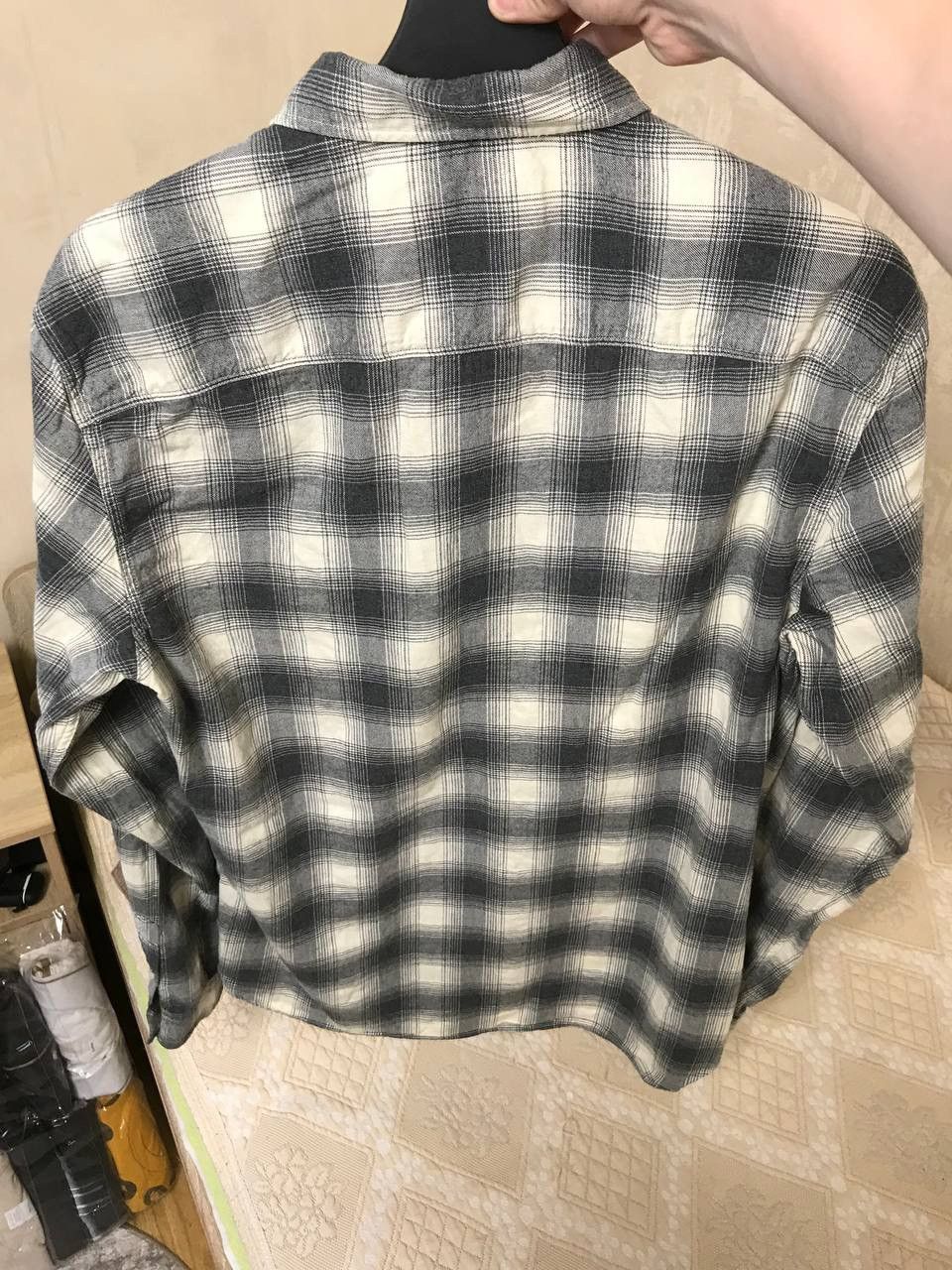 Allsaints 🔥 Allsaints Dogwood Long Sleeve Shirt Button Up Cotton Size US M / EU 48-50 / 2 - 8 Thumbnail
