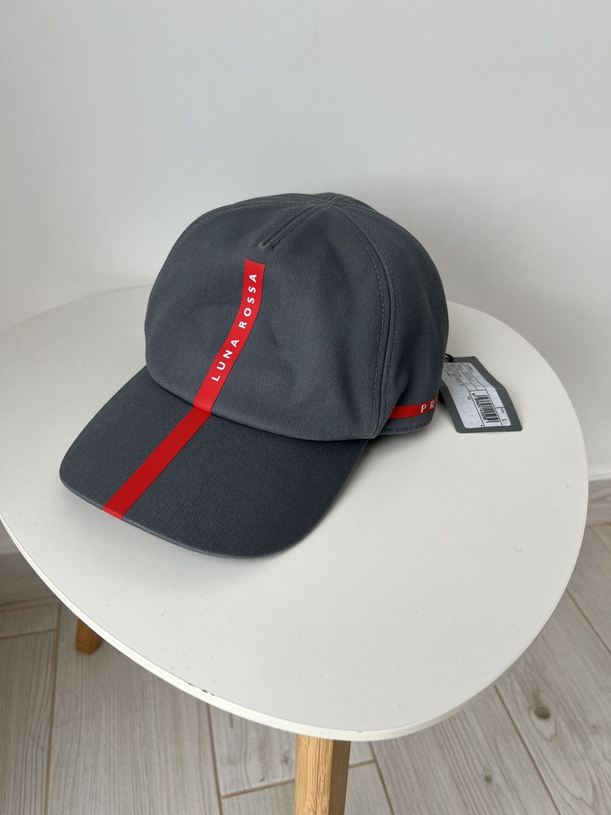 Prada Prada Luna Rossa Grey Pirelli Racing Cap Size ONE SIZE - 3 Thumbnail