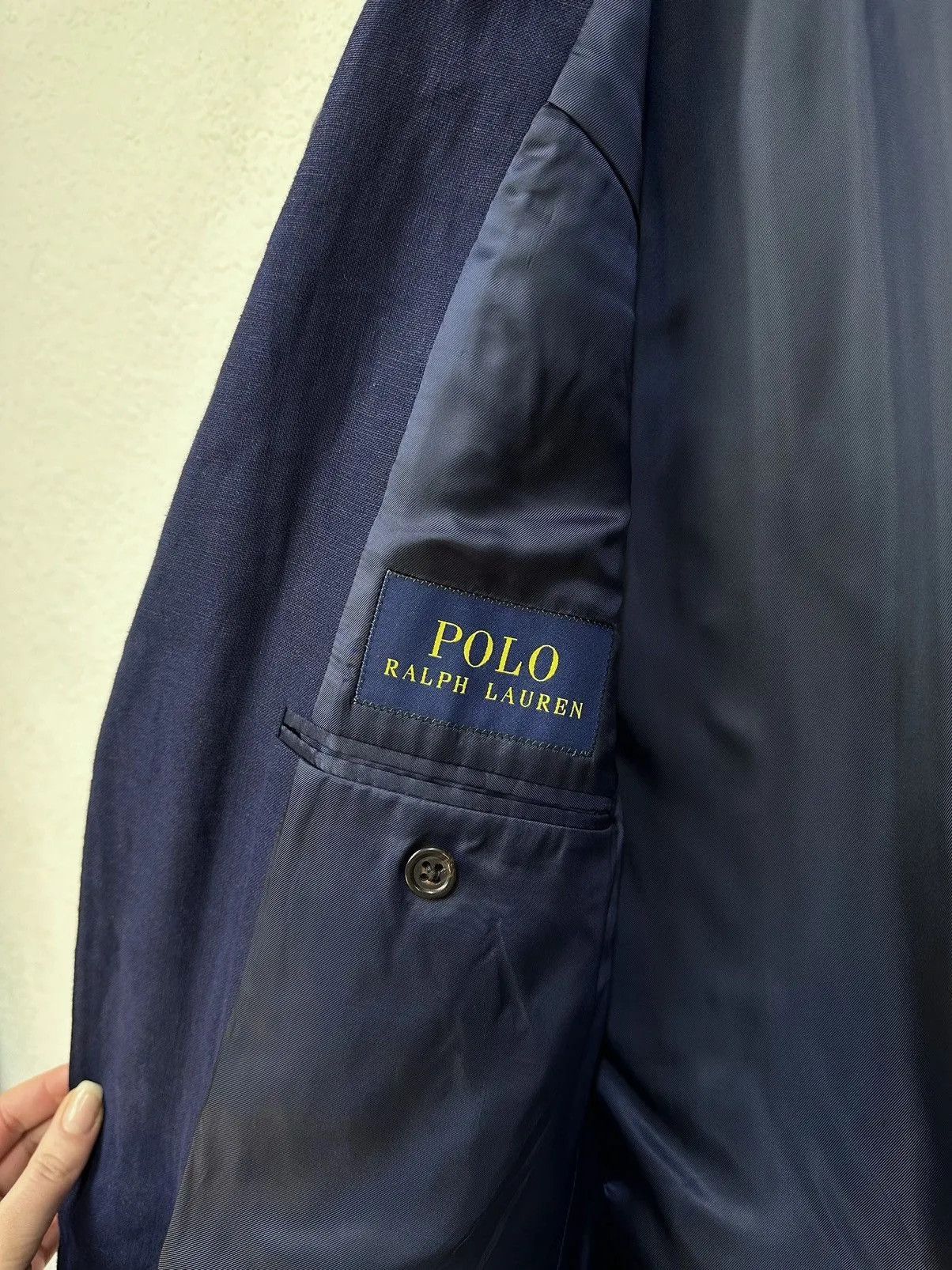 Ralph Lauren Polo Ralph Lauren Linen Blazer RRL Jacket Purple Lable Size US L / EU 52-54 / 3 - 8 Thumbnail