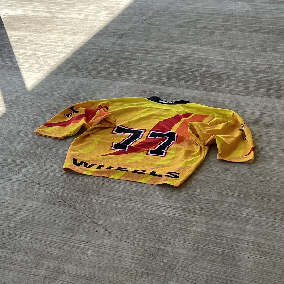 Vintage Wuthrich tps burning wheels Vintage Jersey Size US XXL / EU 58 / 5 - 6 Thumbnail