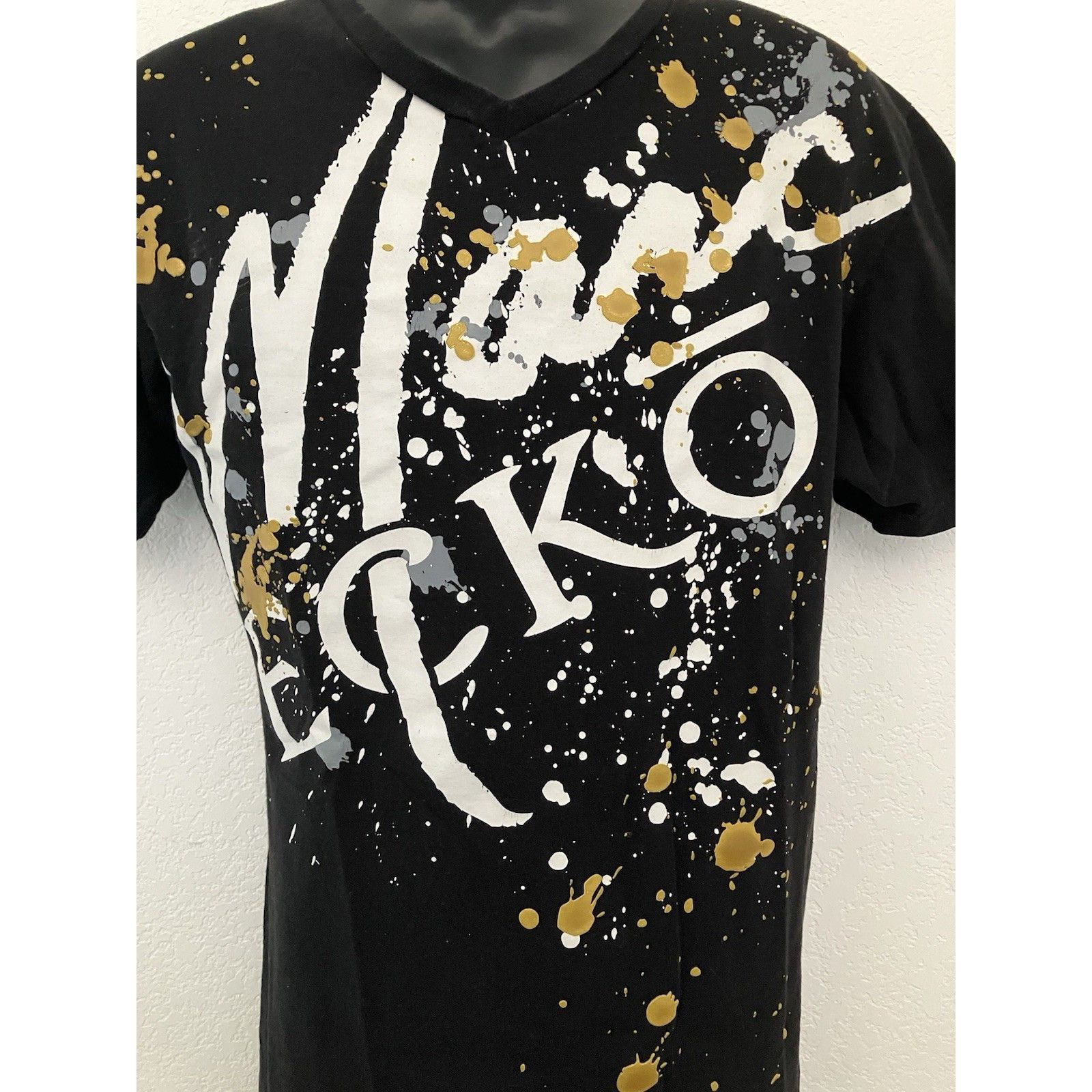 Other Mark Ecko Cut Sew Splatter Script S/S Tee Retro Y2K Style Bl Size US M / EU 48-50 / 2 - 3 Thumbnail